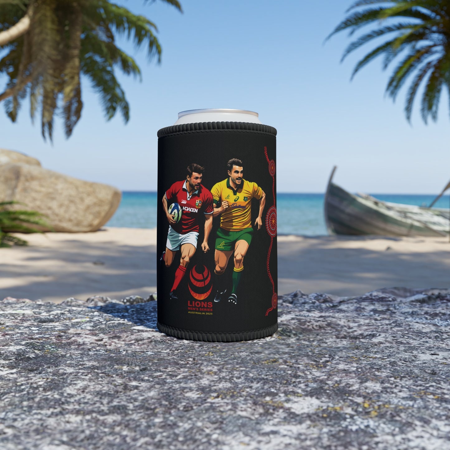 Lions Tour 2025 Rugby Stubby Cooler - Perfect for Game Days and Outdoor Events