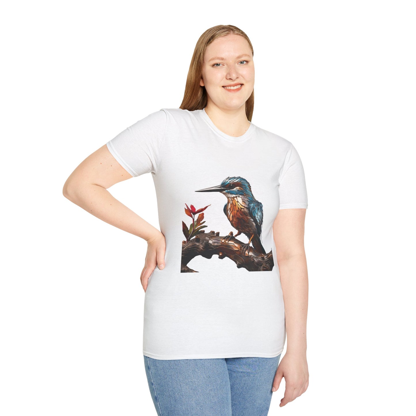 Unisex Softstyle T-Shirt - Kingfisher