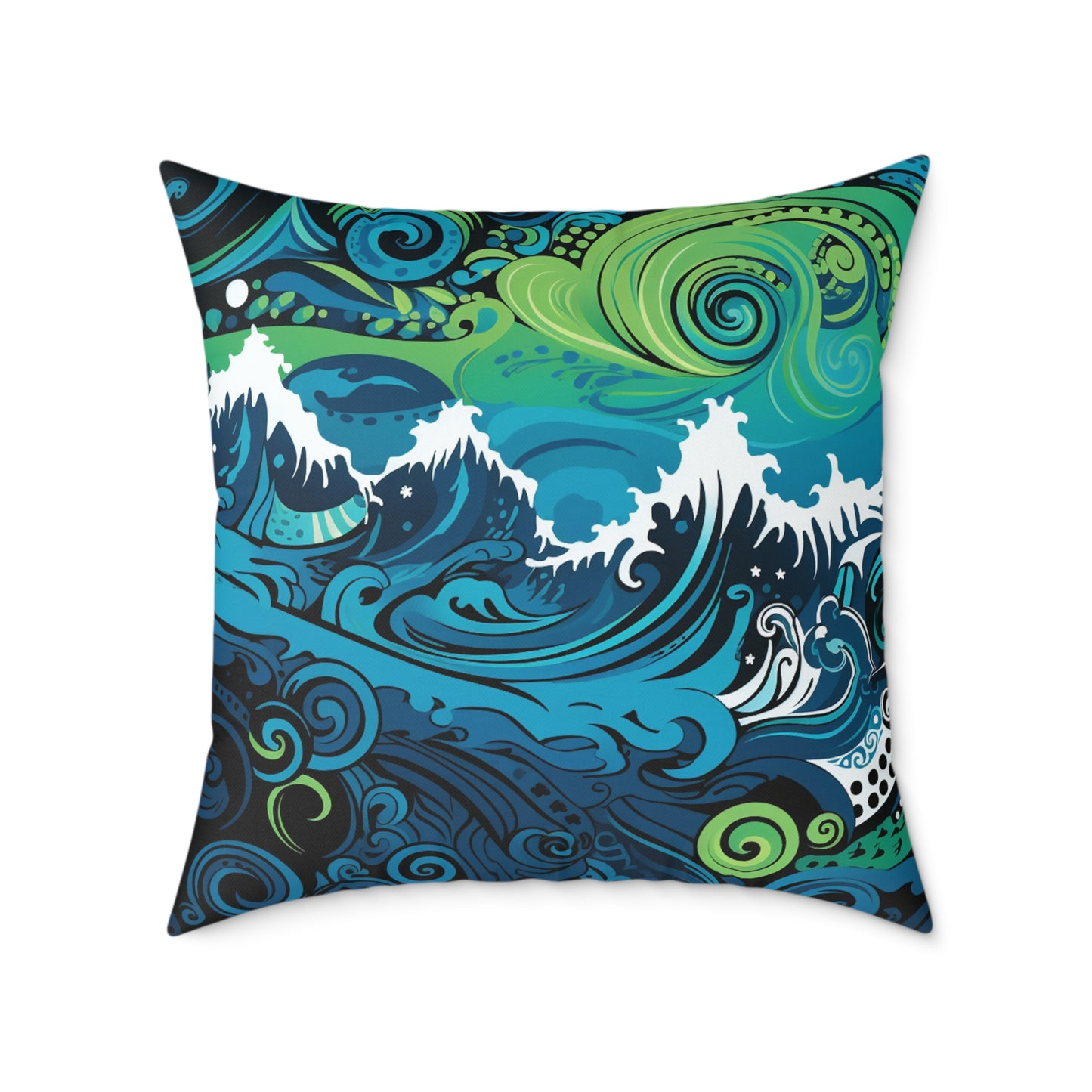 Square Poly Canvas Pillow