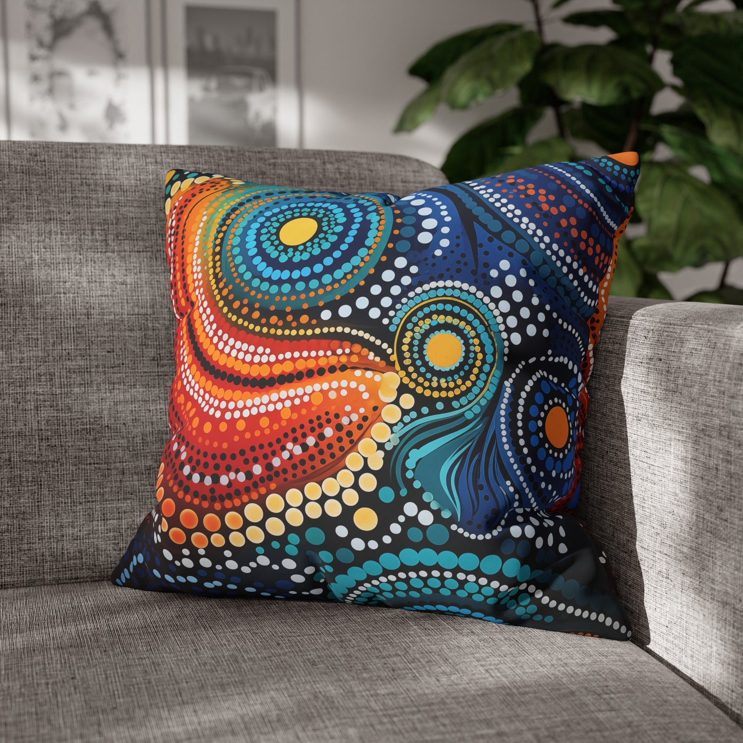 Square Poly Canvas Pillowcase