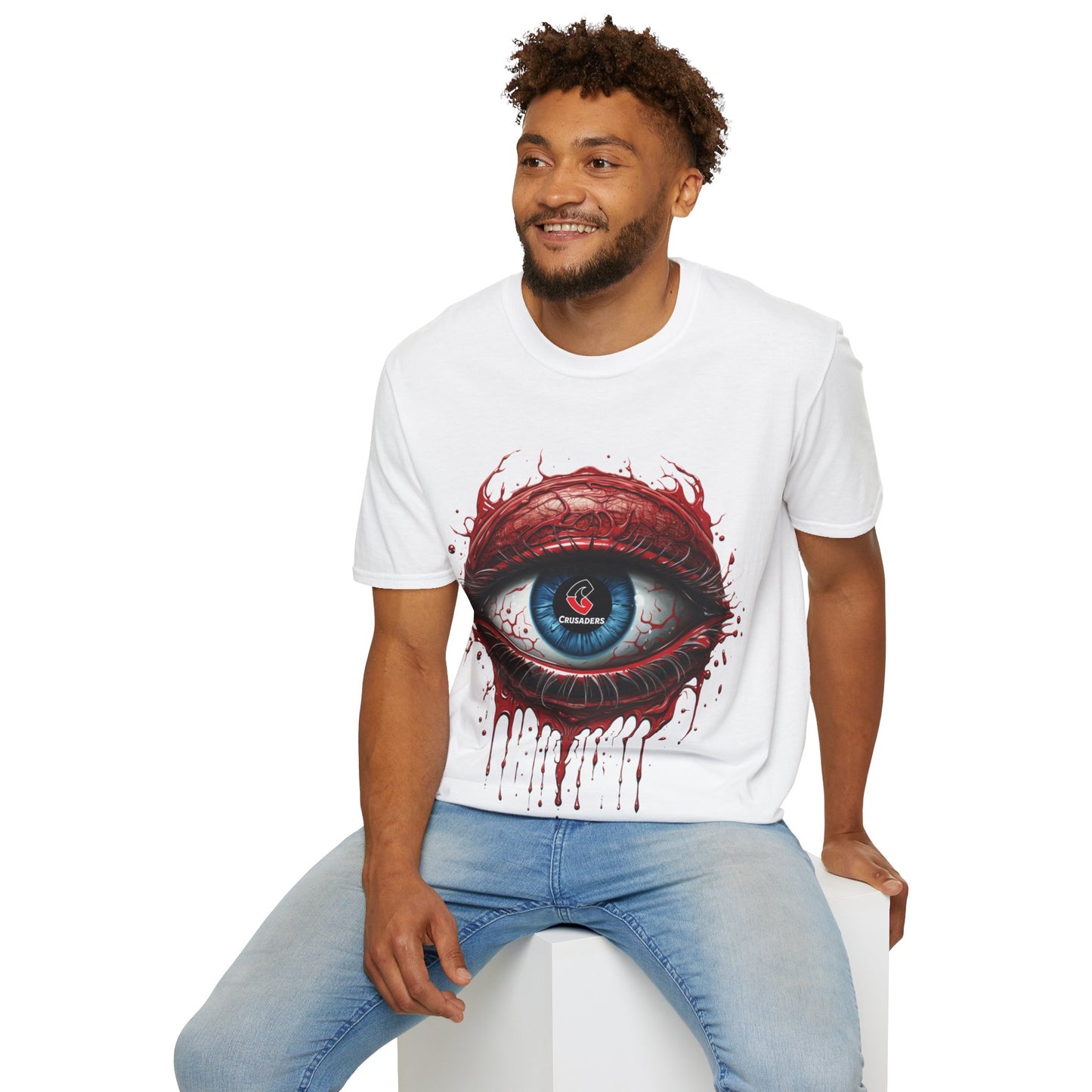 Canterbury Crusders Eye - Unisex Softstyle T-Shirt (5 colours)