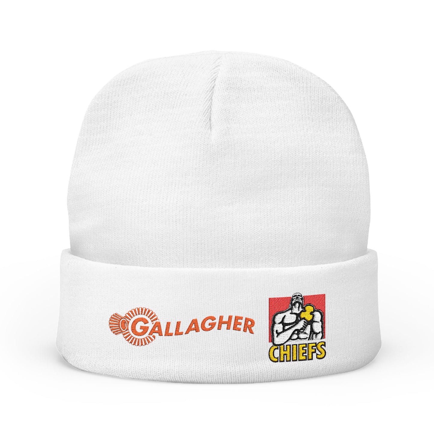 Knit Beanie (Embroidery) - Waikato Chiefs - Design 2