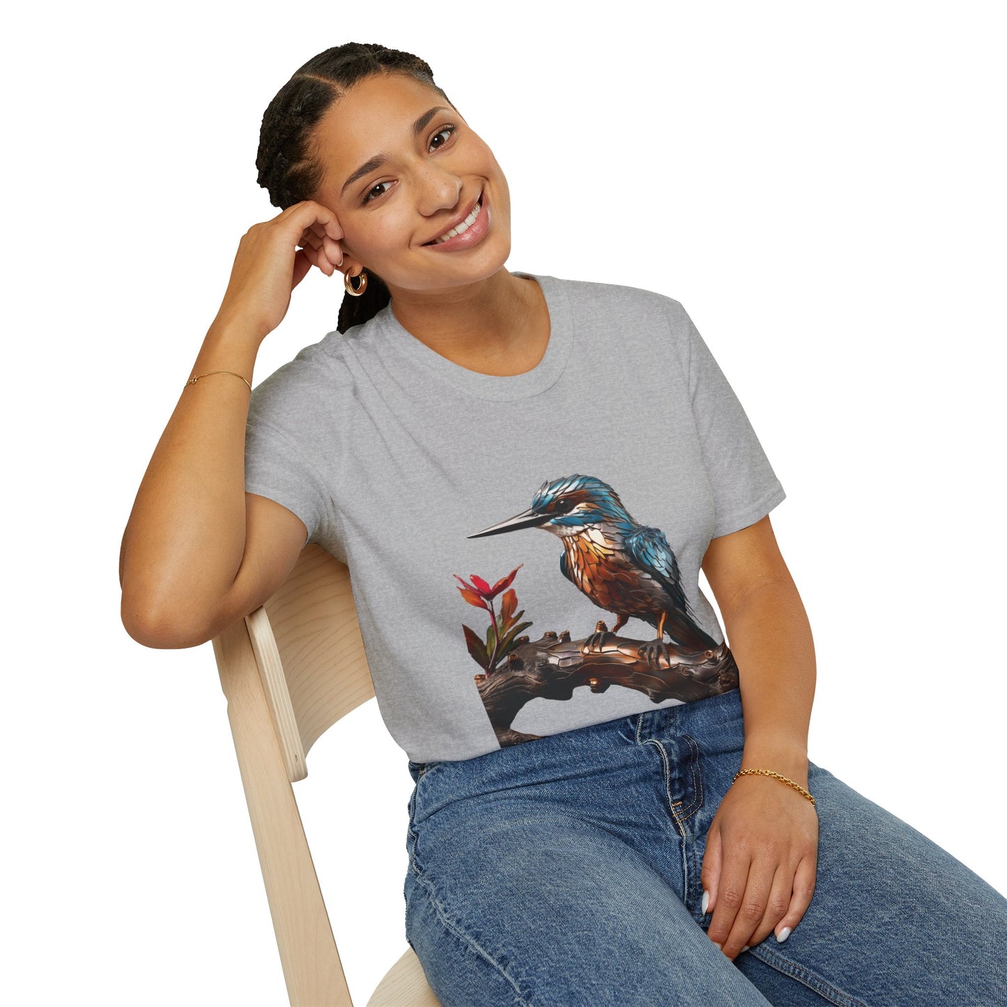 Unisex Softstyle T-Shirt - Kingfisher