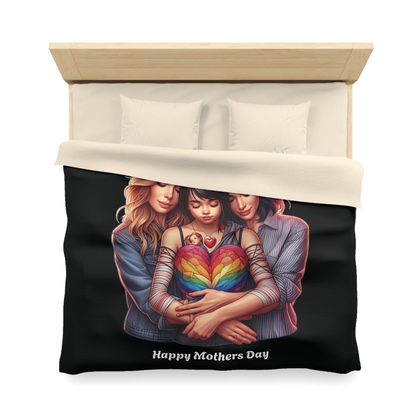 2 Mums - Mothersday - Duvet Cover