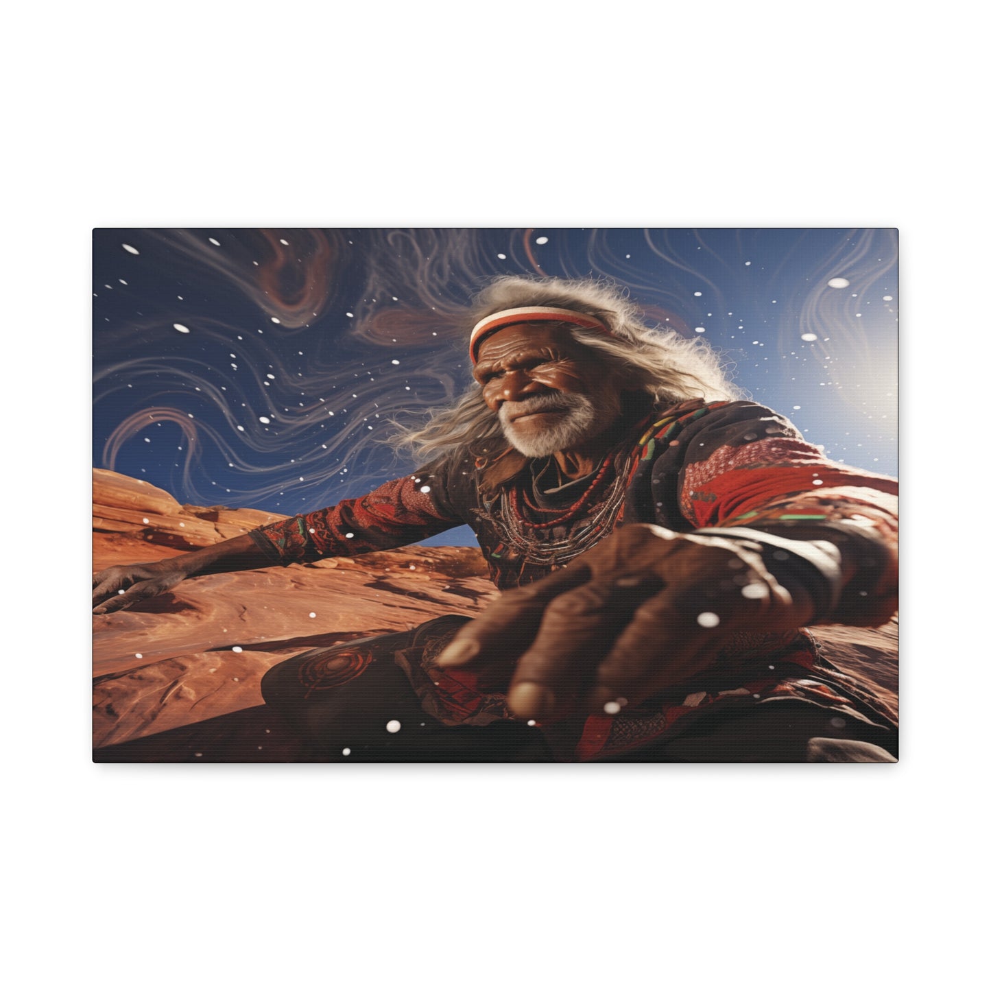 Aboriginal Elders Classic Canvas