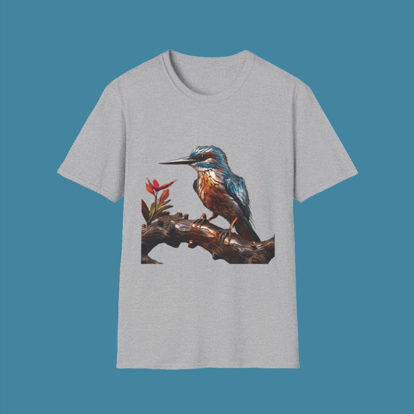 Unisex Softstyle T-Shirt - Kingfisher