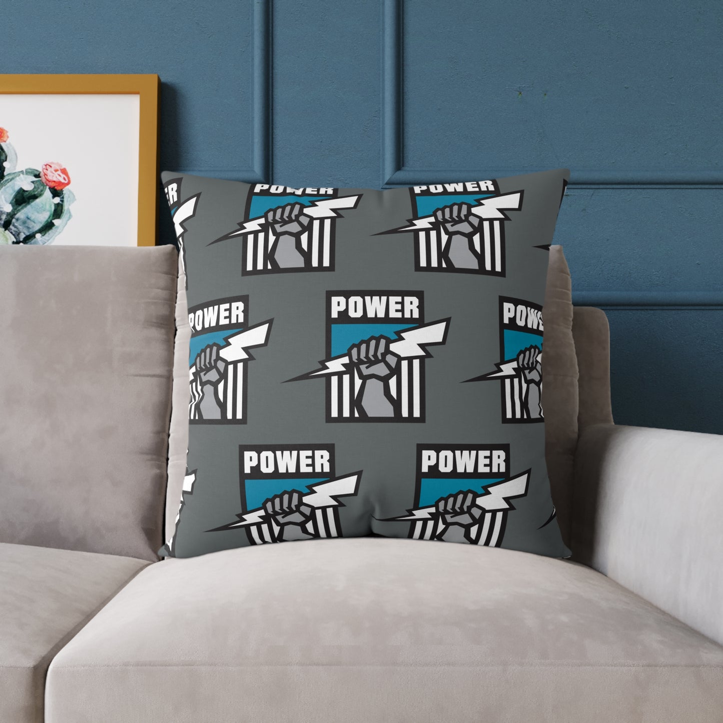Square Poly Canvas Pillow