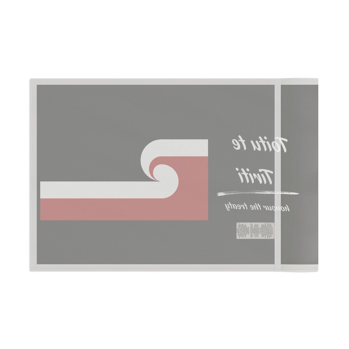 Tino Rangatiratanga & Toitu te Tiriti Single Sided Flag Ver 2 ( 3 sizes available)
