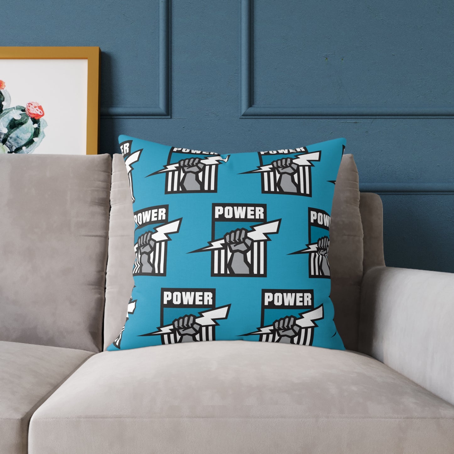 Square Poly Canvas Pillow