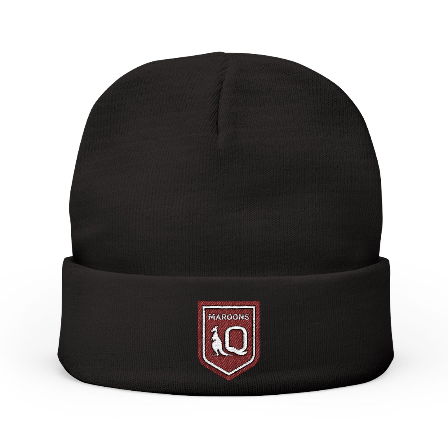 Knit Beanie (Embroidery) - Queensland State of Origin