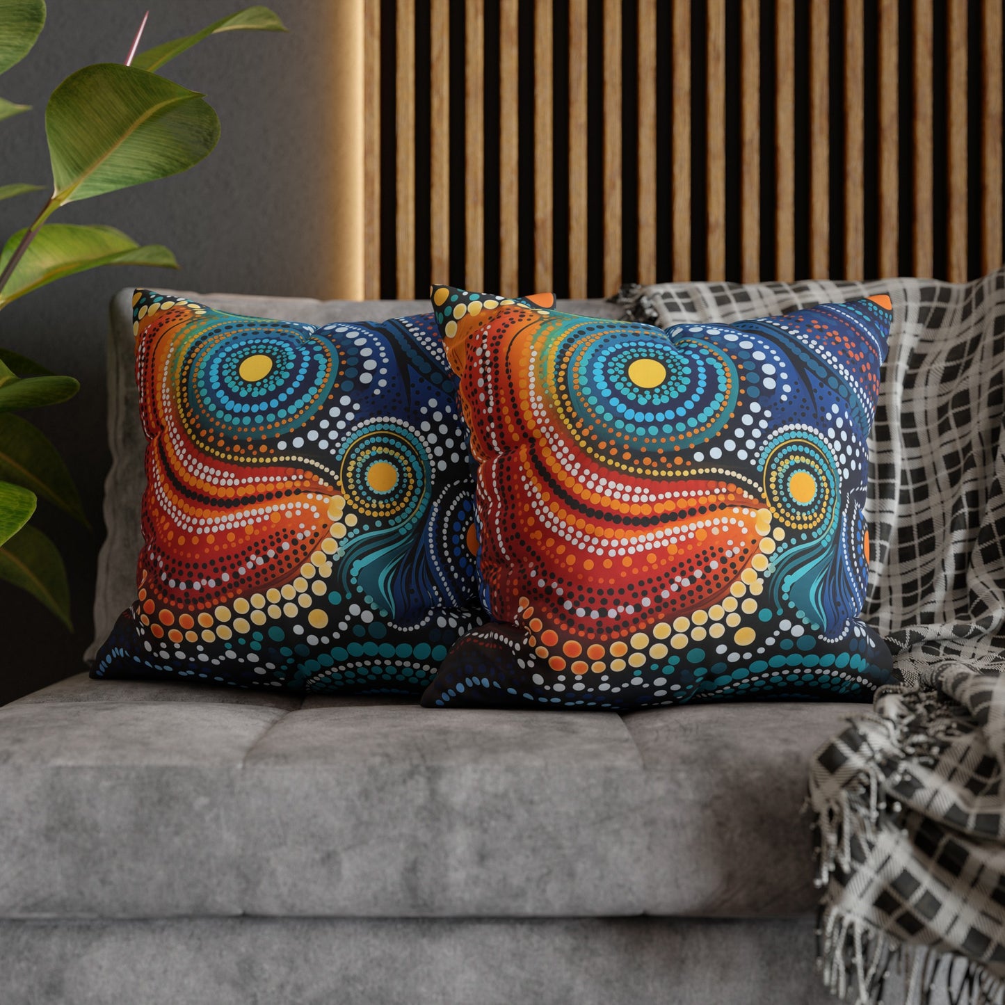 Square Poly Canvas Pillowcase