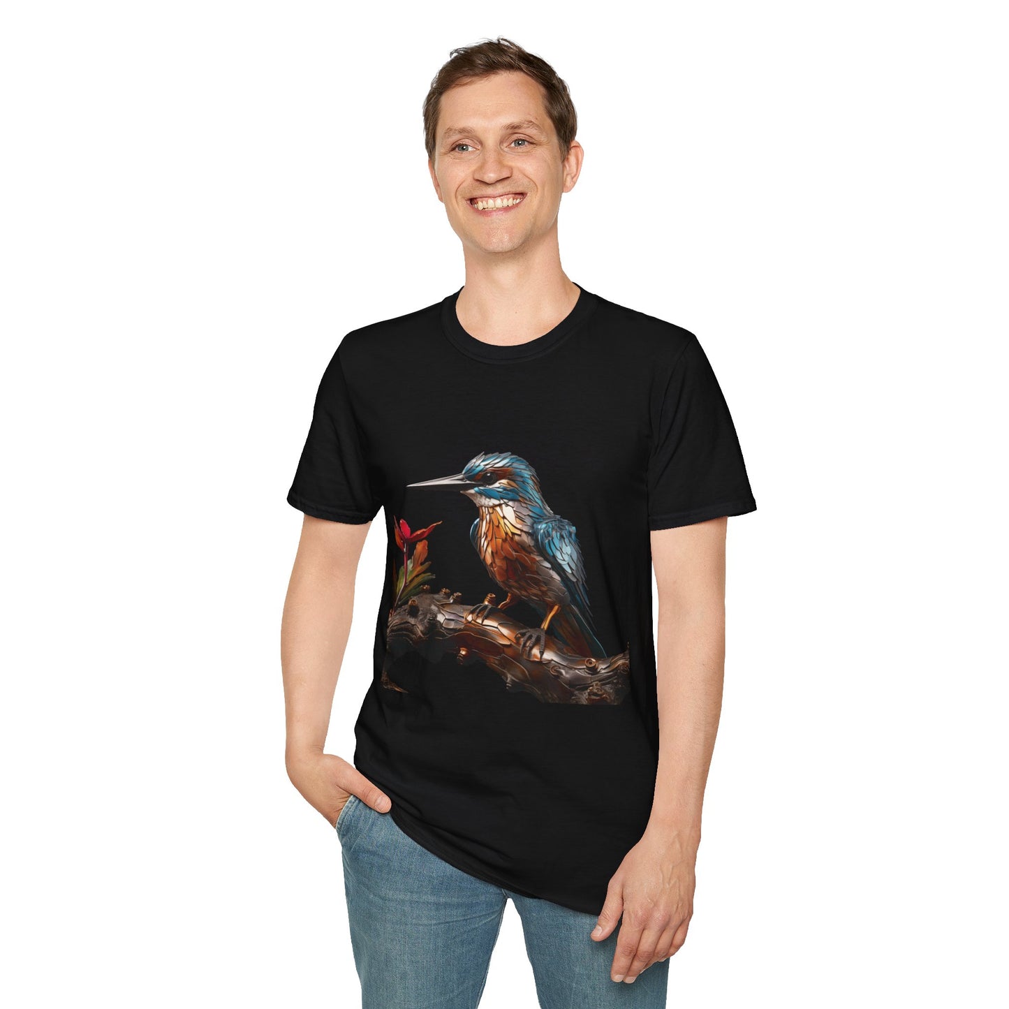 Unisex Softstyle T-Shirt - Kingfisher