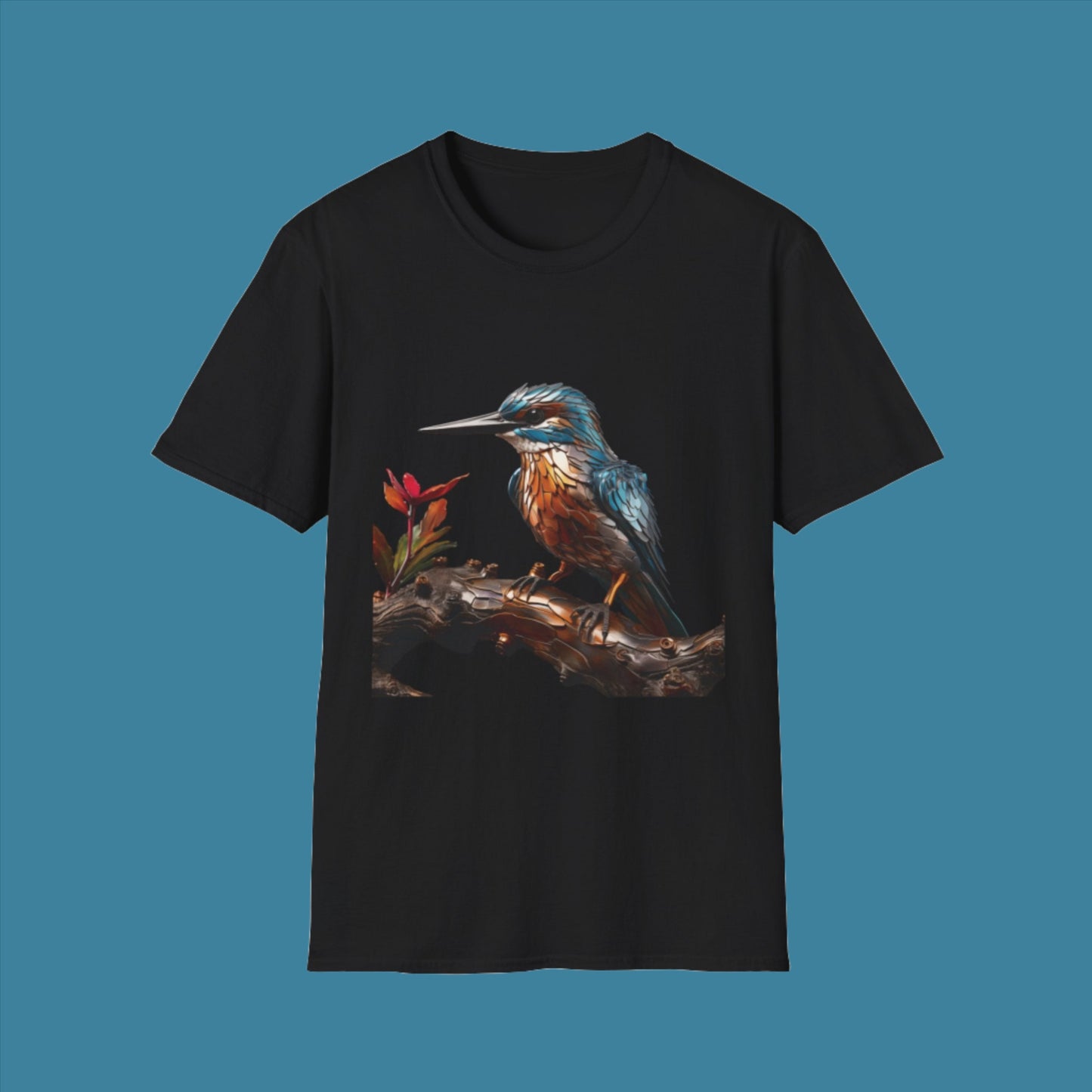 Unisex Softstyle T-Shirt - Kingfisher