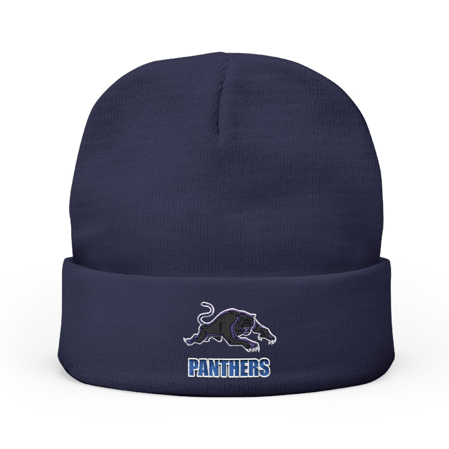Knit Beanie (Embroidery) - Penrith Panthers