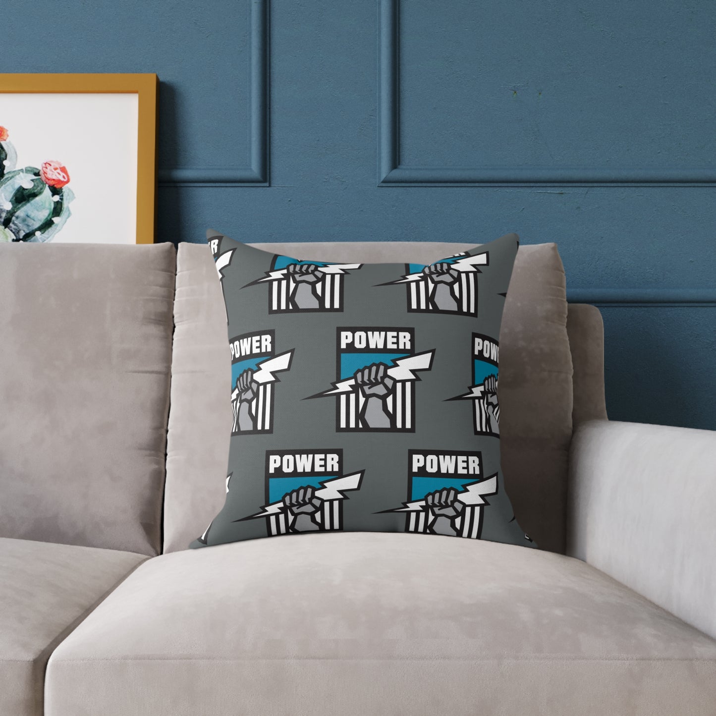 Square Poly Canvas Pillow