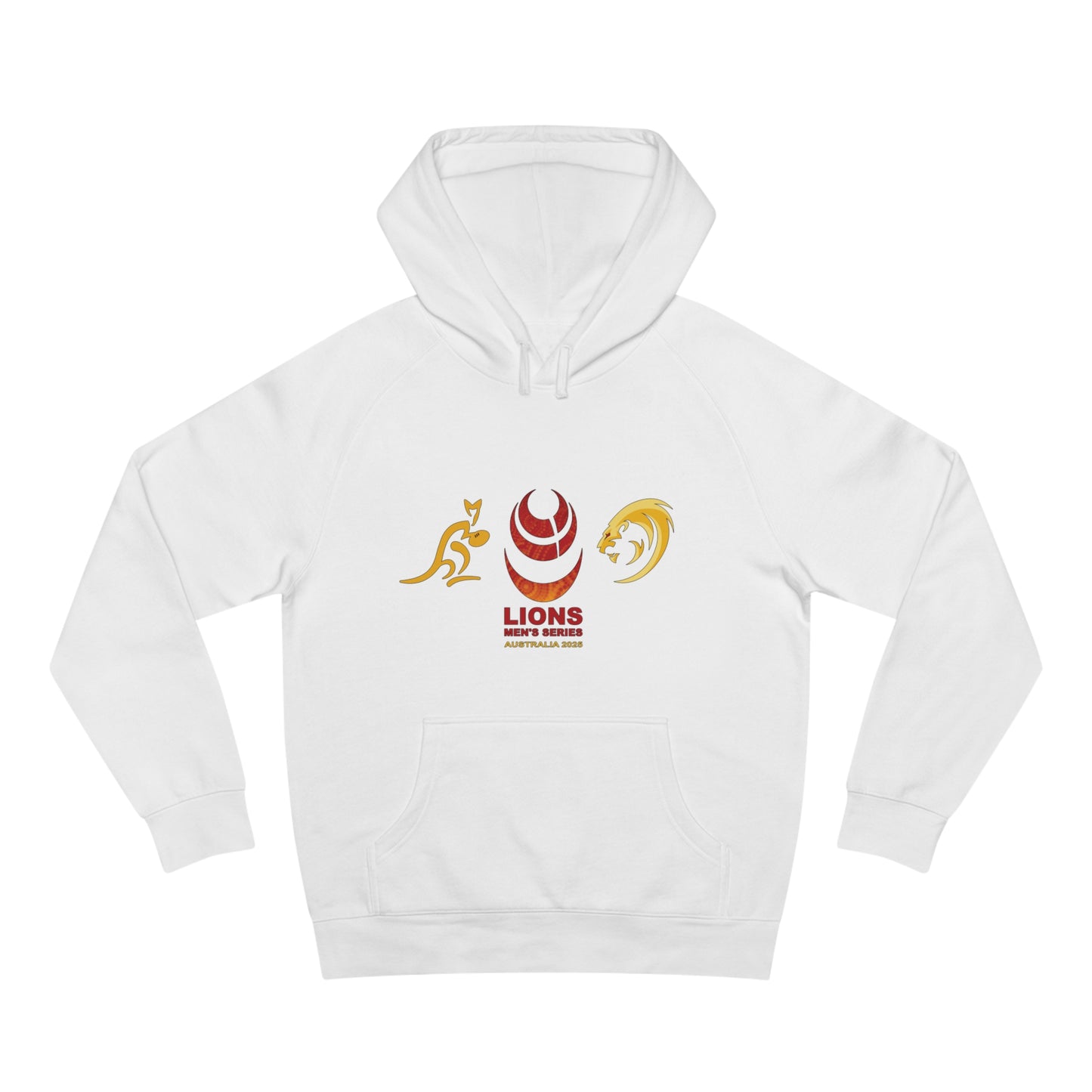 Lions Tour 2025 High Quality Unisex Supply Hoodie (available in Black, Red & White)