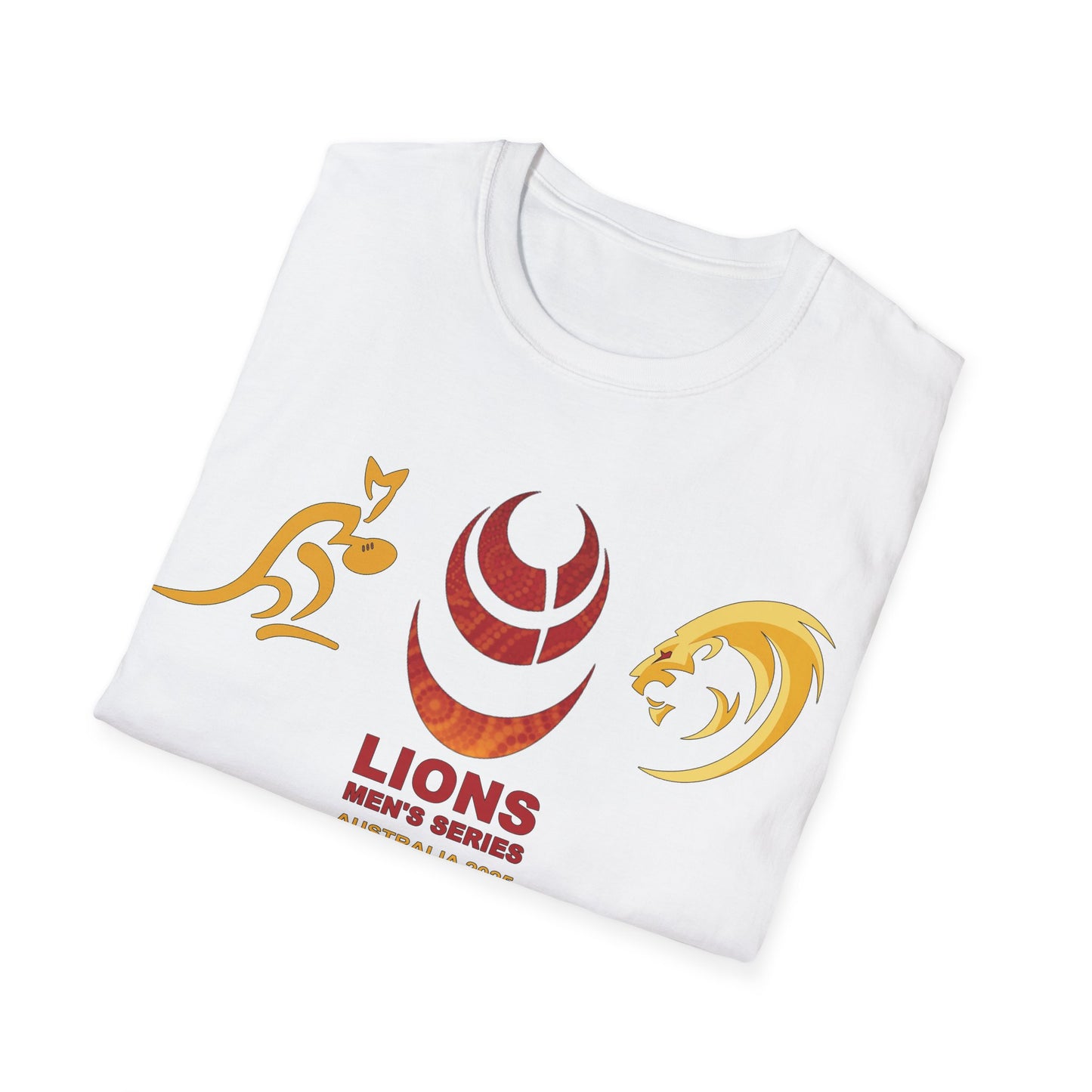 Lion's v Wallabies 2025 Tour Unisex Softstyle T-Shirt