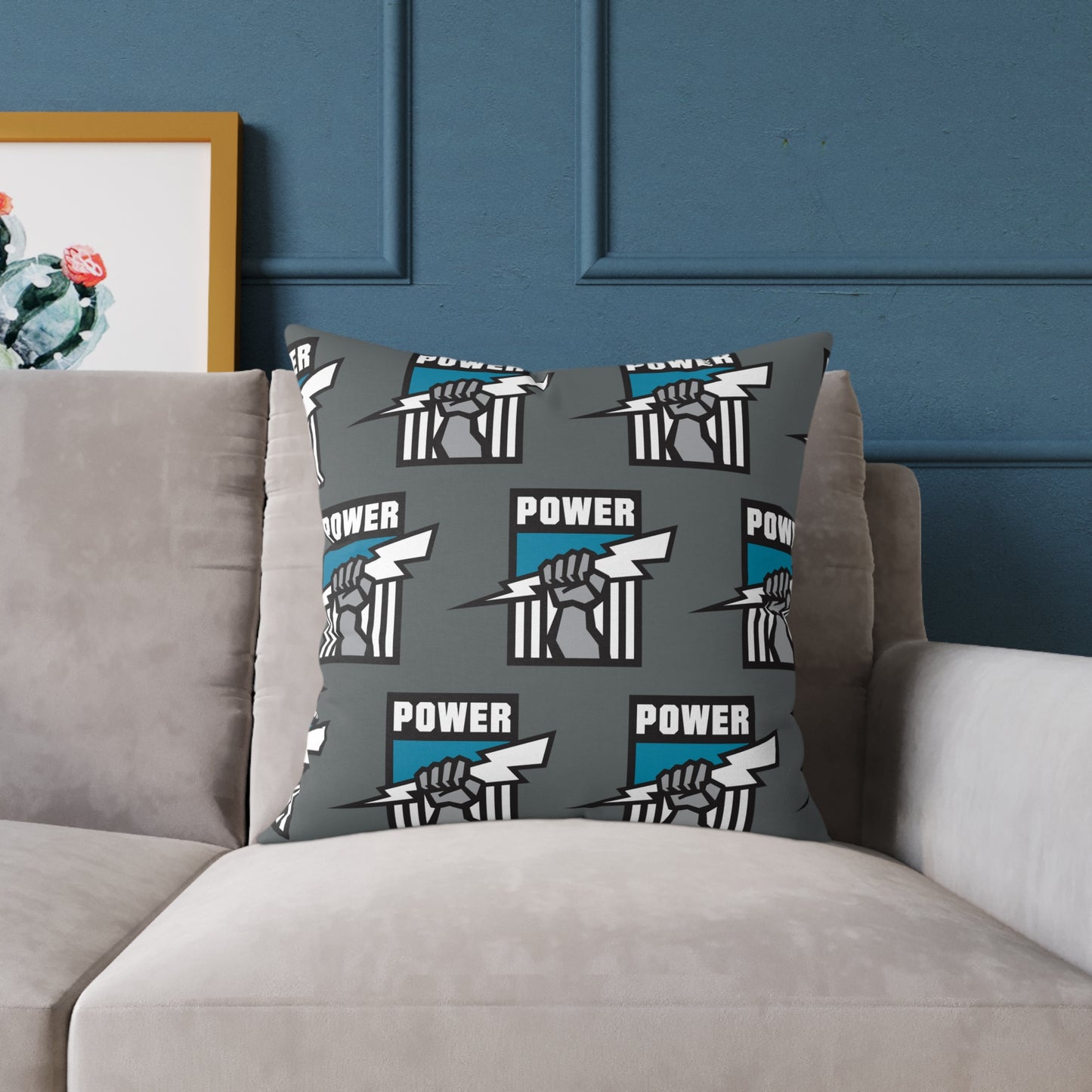 Square Poly Canvas Pillow