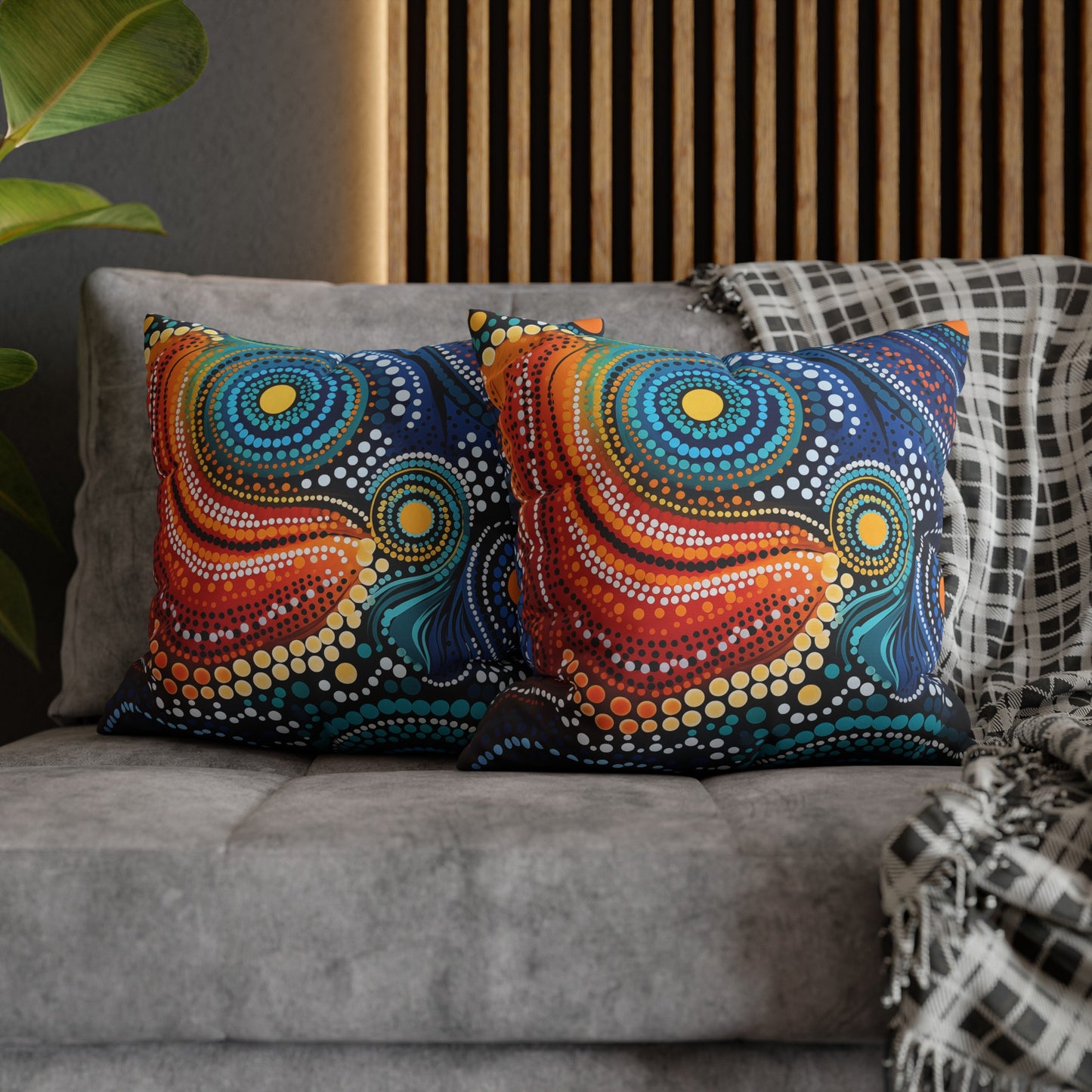 Square Poly Canvas Pillowcase