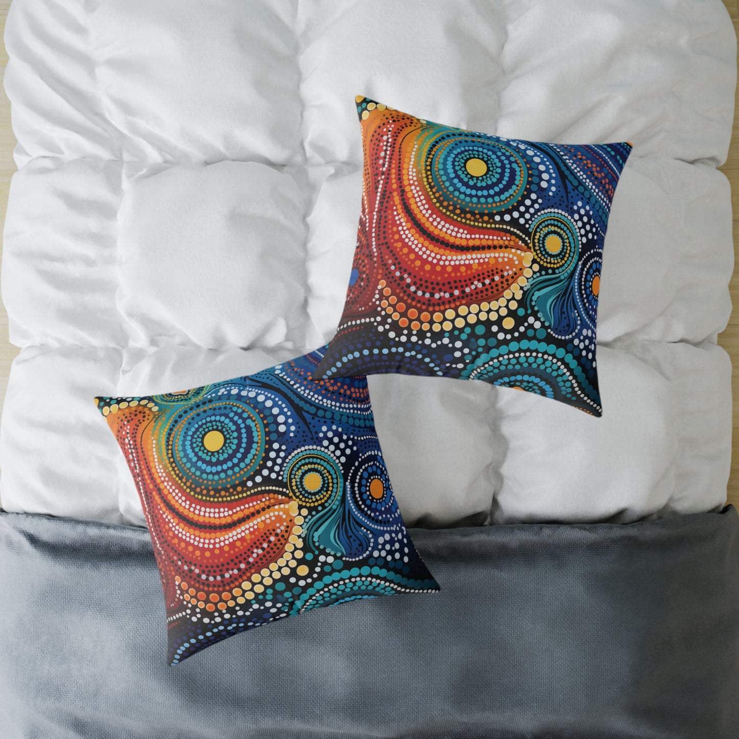 Square Poly Canvas Pillow