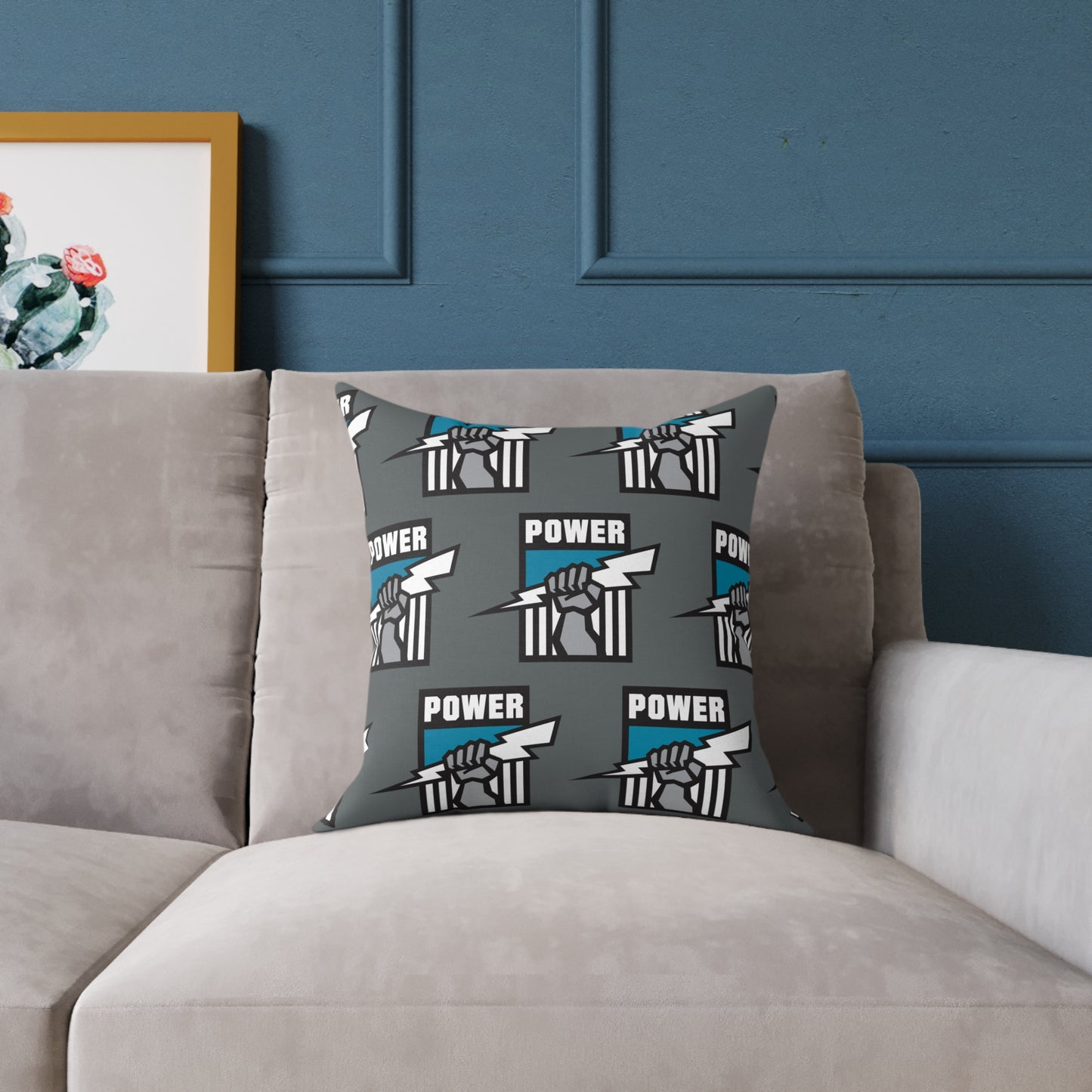 Square Poly Canvas Pillow