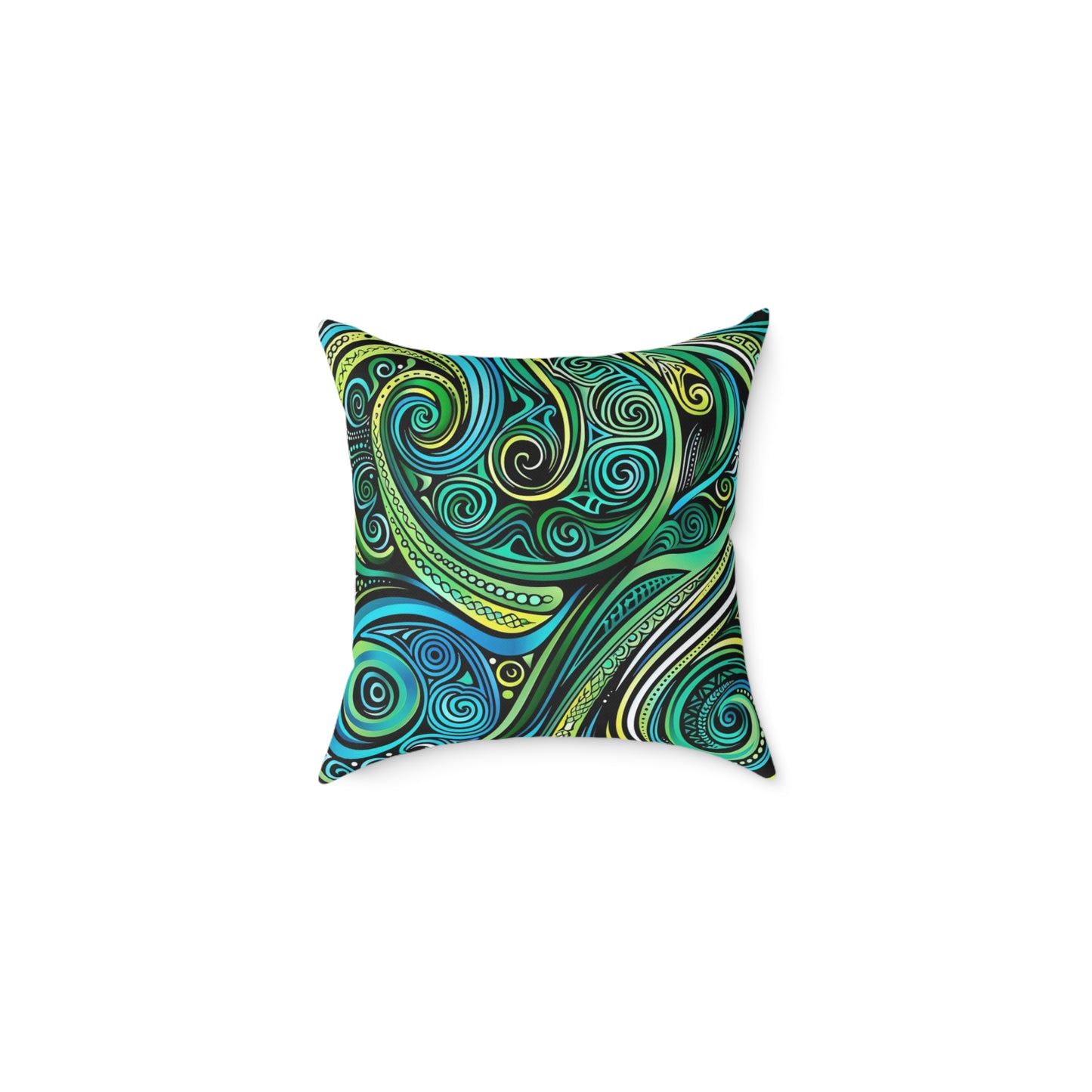 Square Poly Canvas Pillow