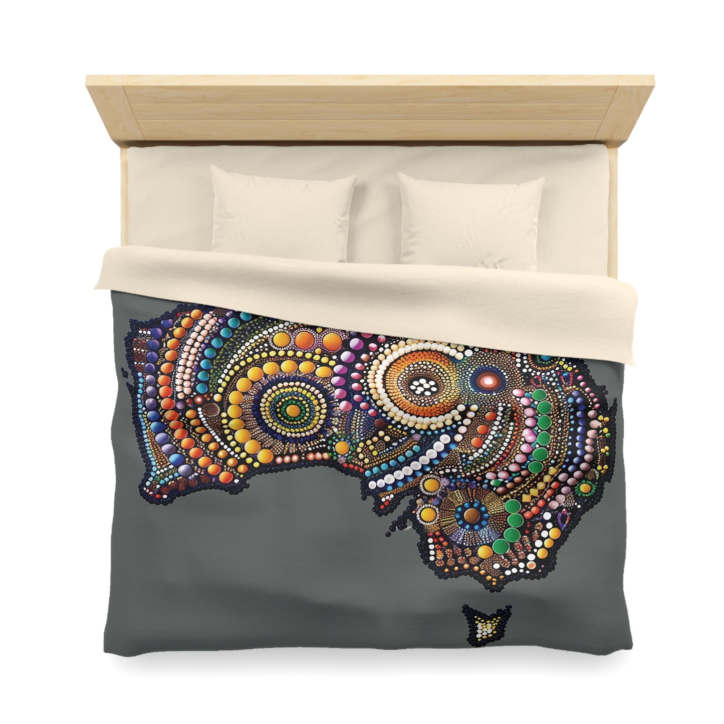 Australian Indigenous Inspired Microfiber Duvet Cover