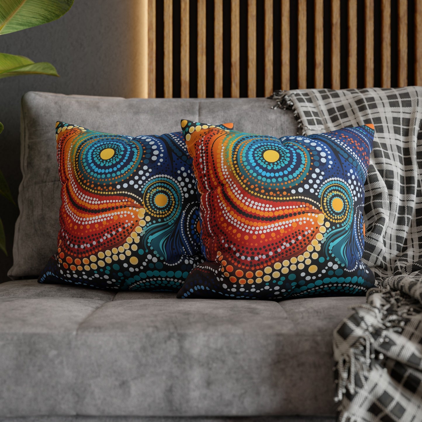 Square Poly Canvas Pillowcase