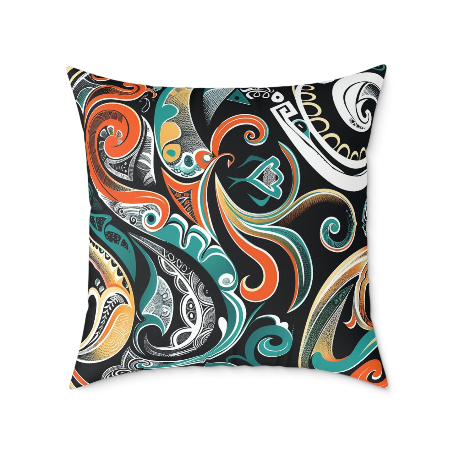 Square Poly Canvas Pillow