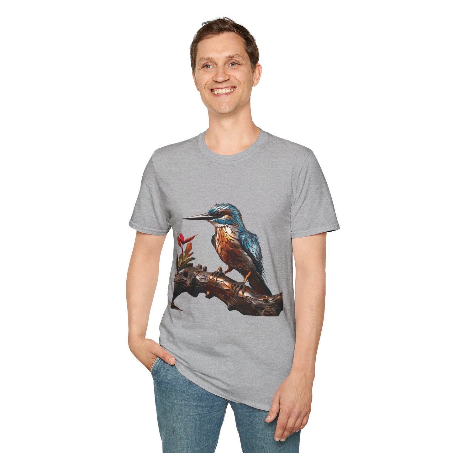 Unisex Softstyle T-Shirt - Kingfisher