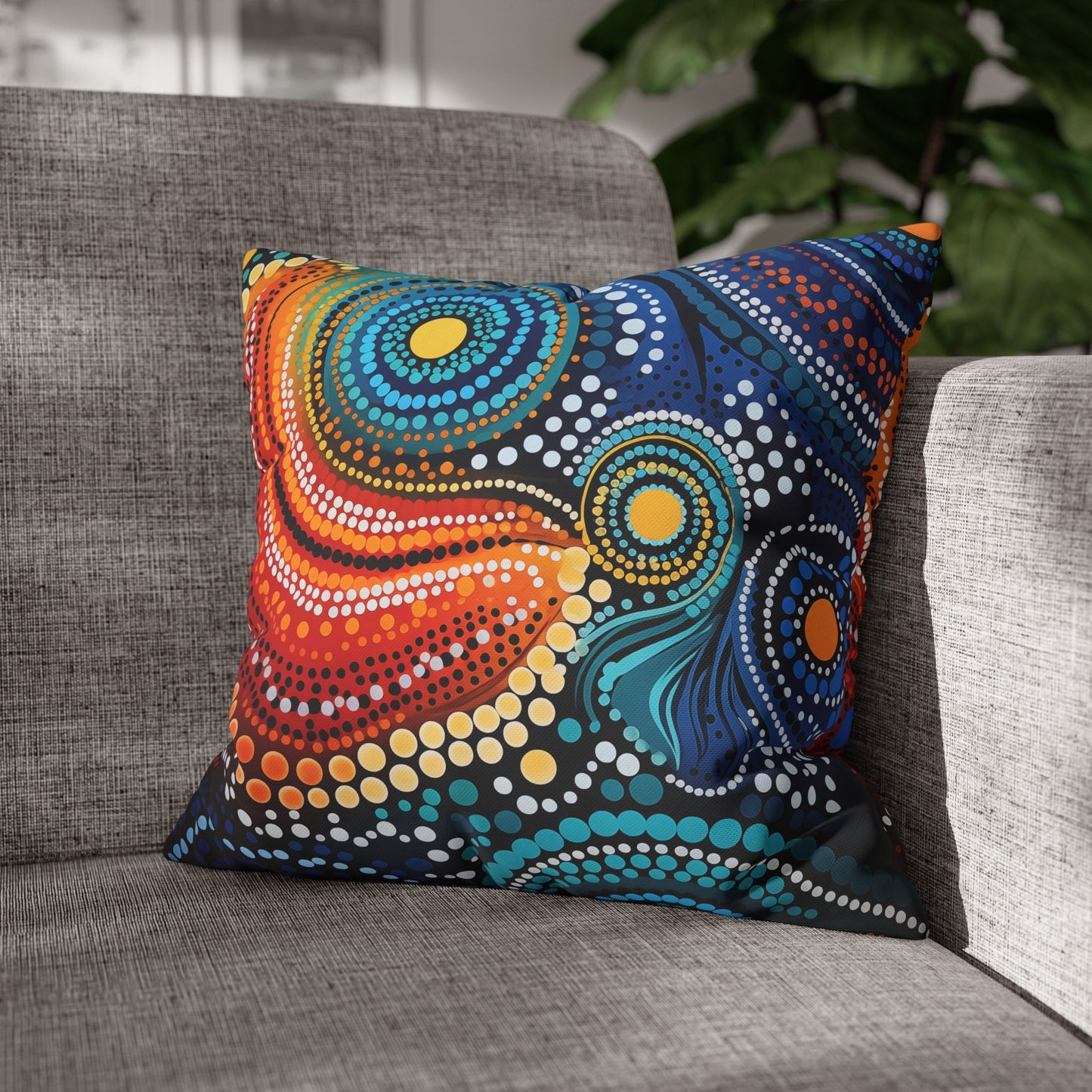 Square Poly Canvas Pillowcase