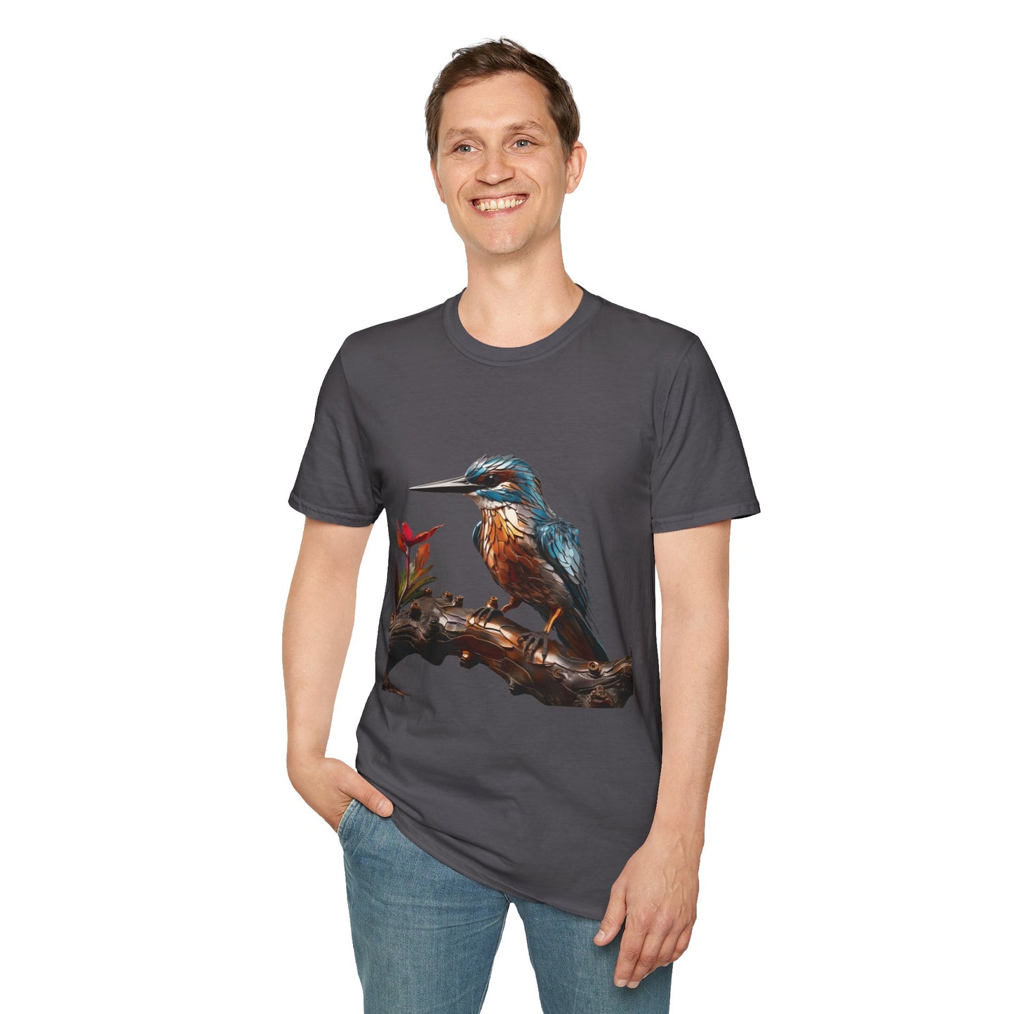Unisex Softstyle T-Shirt - Kingfisher
