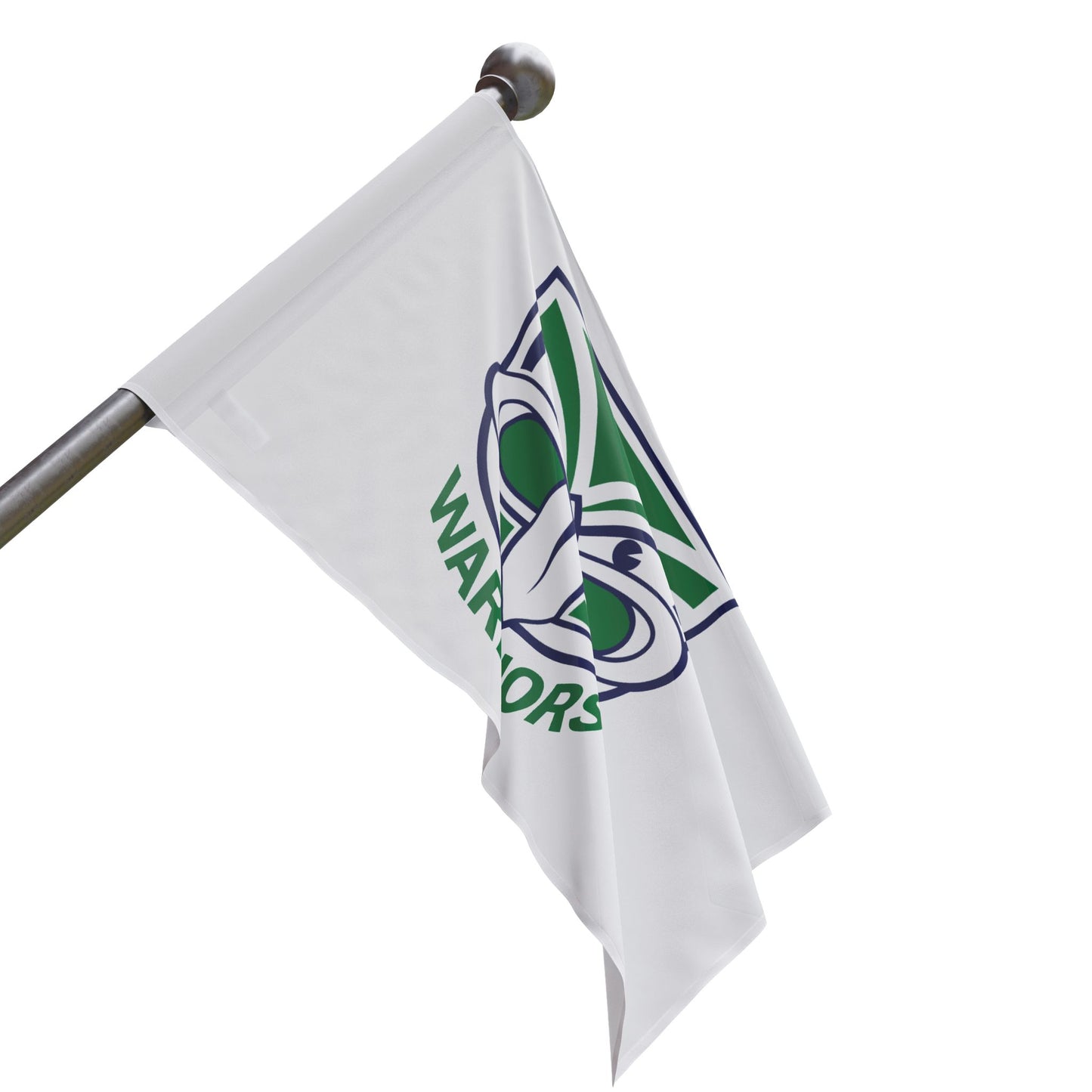NZ Warriors Single Sided White Flag ( 3 sizes available)