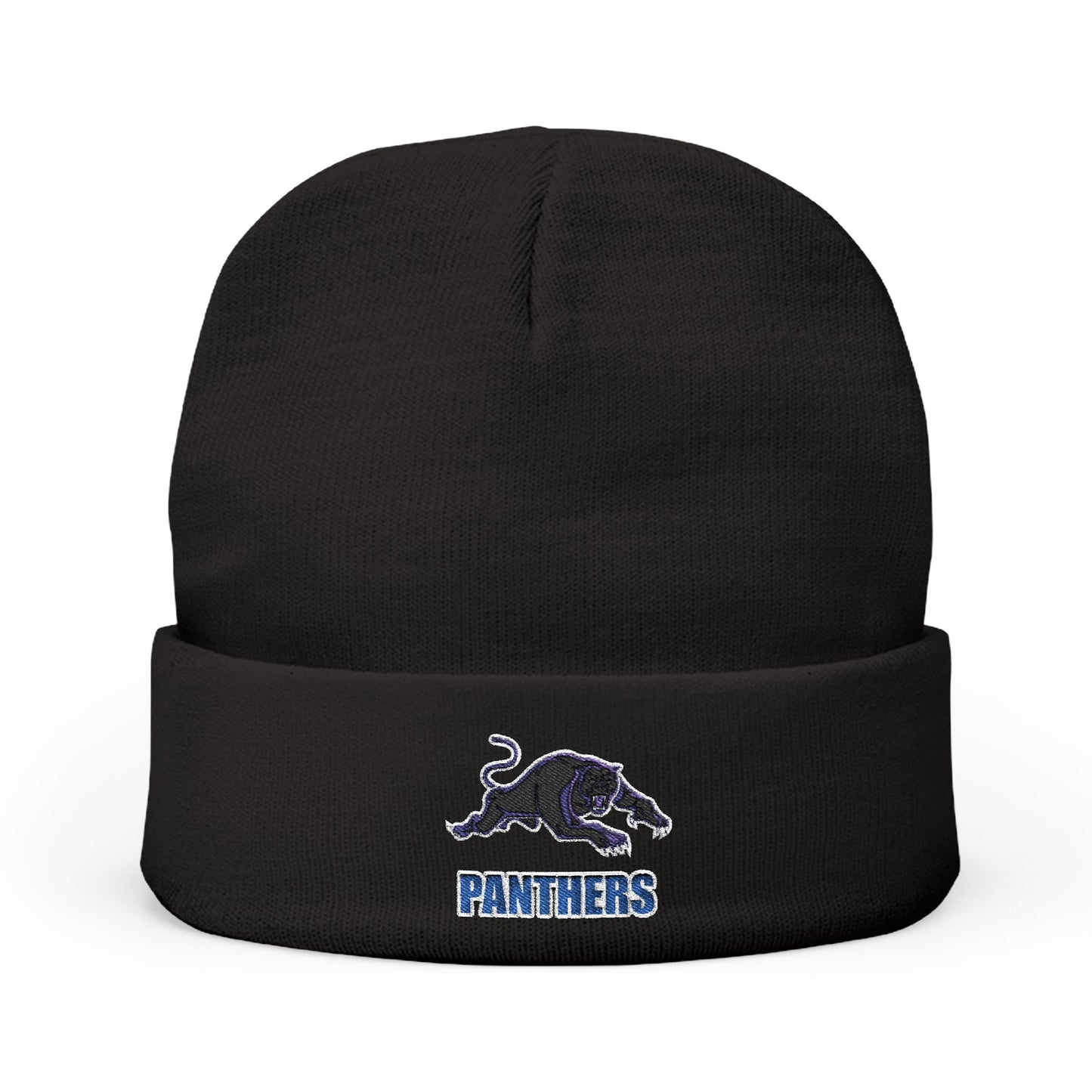 Knit Beanie (Embroidery) - Penrith Panthers