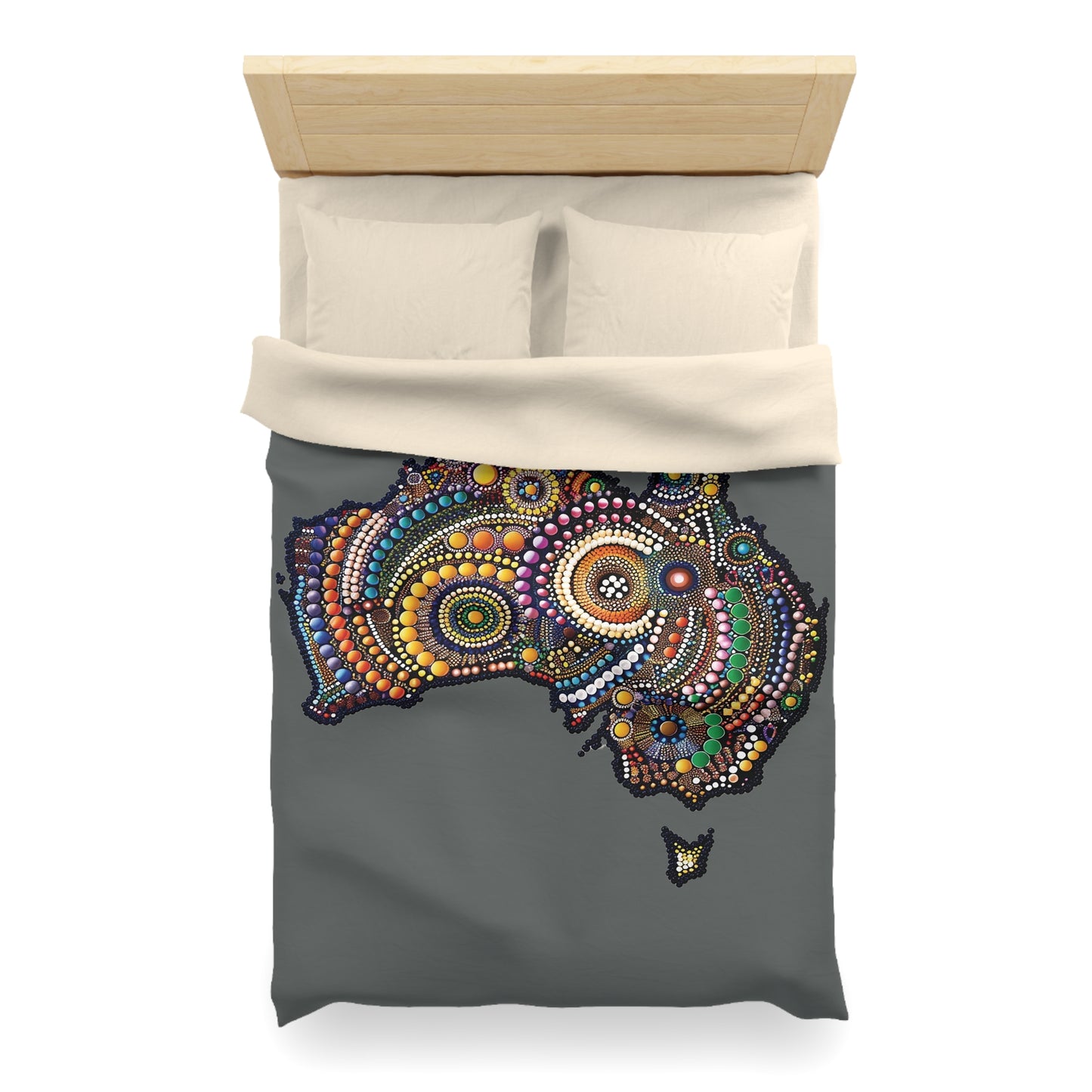 Australian Indigenous Inspired Microfiber Duvet Cover