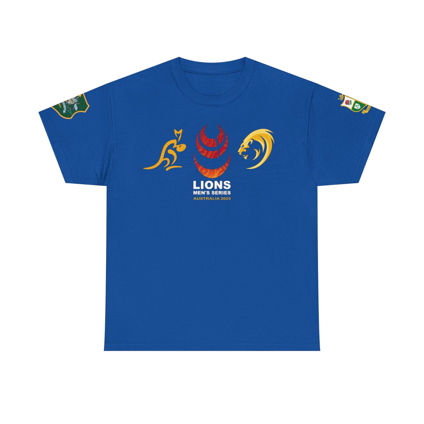 Lions Rugby Tour inspired Tee - Unisex Heavy Cotton T-Shirt - Design 2 (UK Distributor)