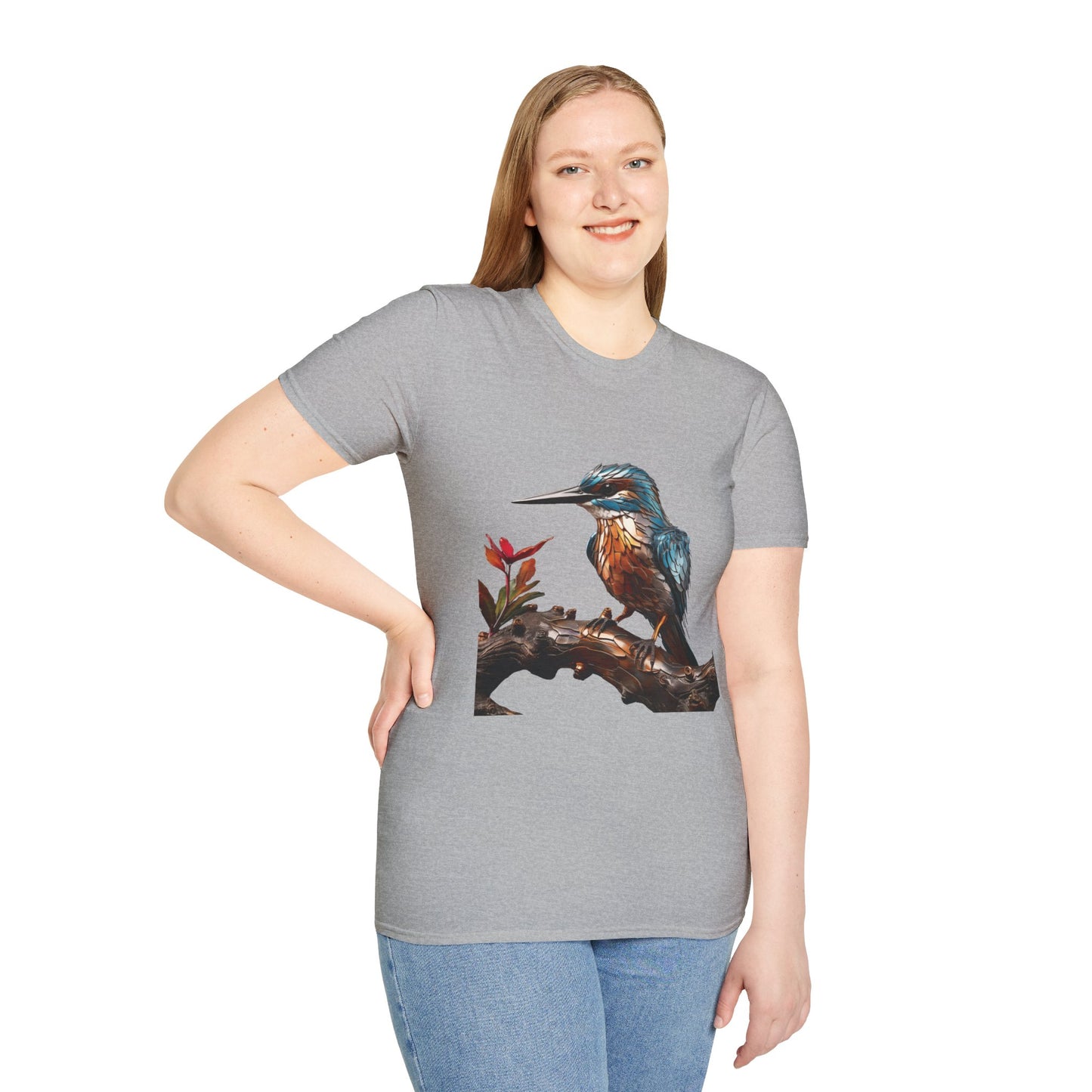 Unisex Softstyle T-Shirt - Kingfisher