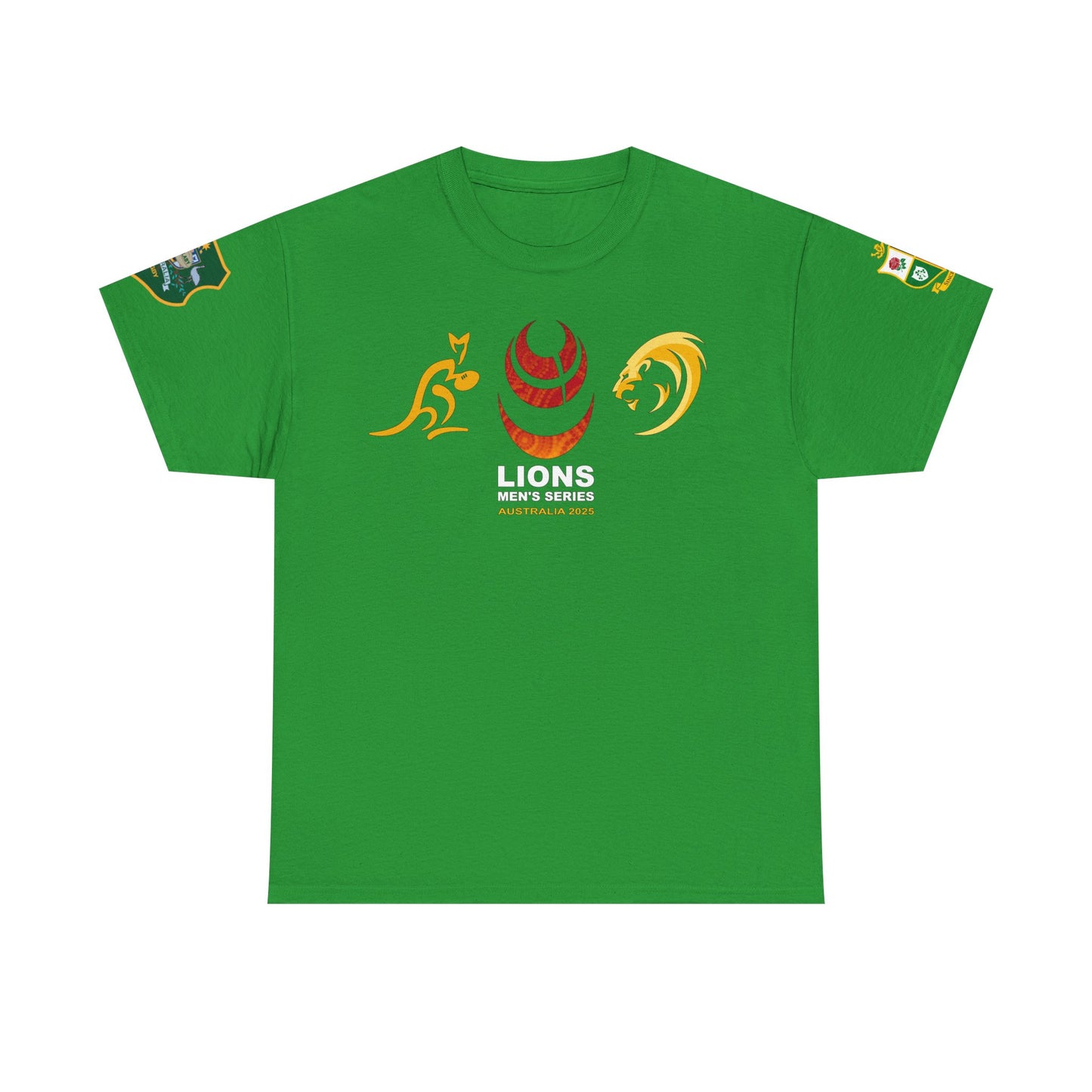 Lions Rugby Tour inspired Tee - Unisex Heavy Cotton T-Shirt - Design 2 (UK Distributor)