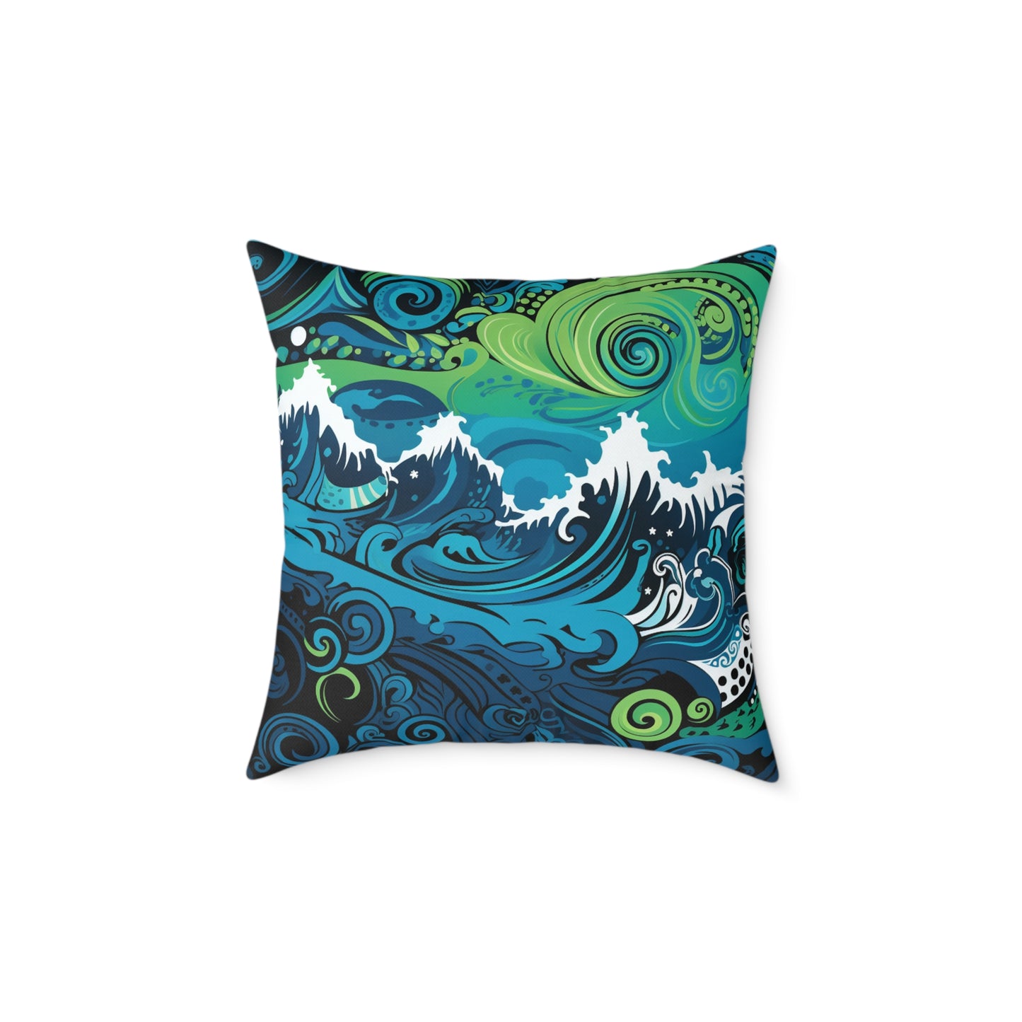 Square Poly Canvas Pillow