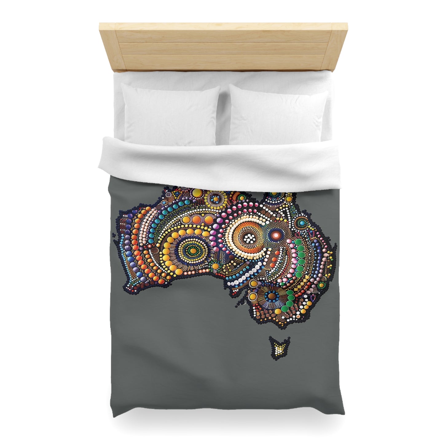 Australian Indigenous Inspired Microfiber Duvet Cover