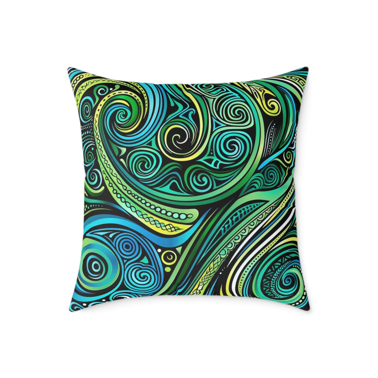 Square Poly Canvas Pillow