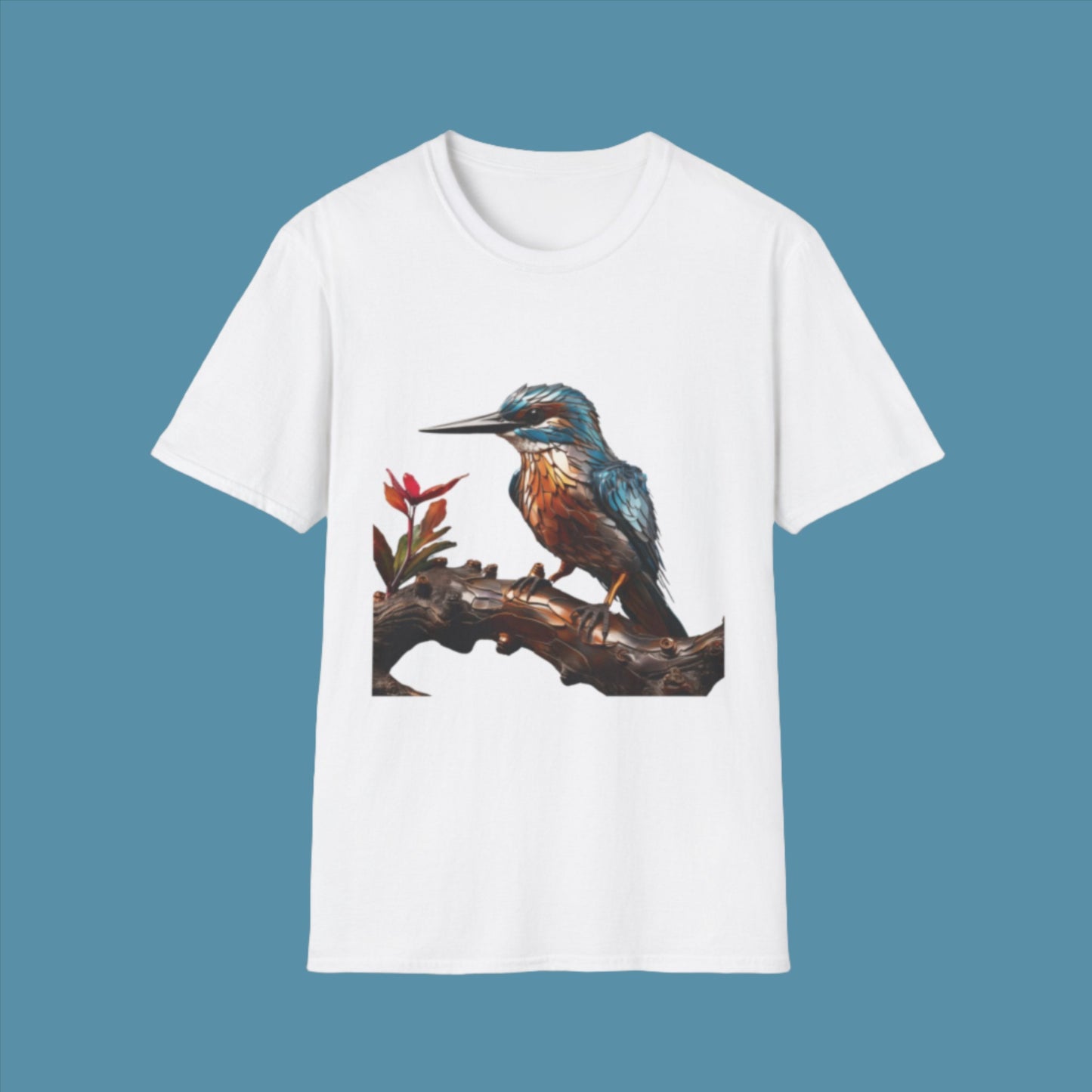 Unisex Softstyle T-Shirt - Kingfisher