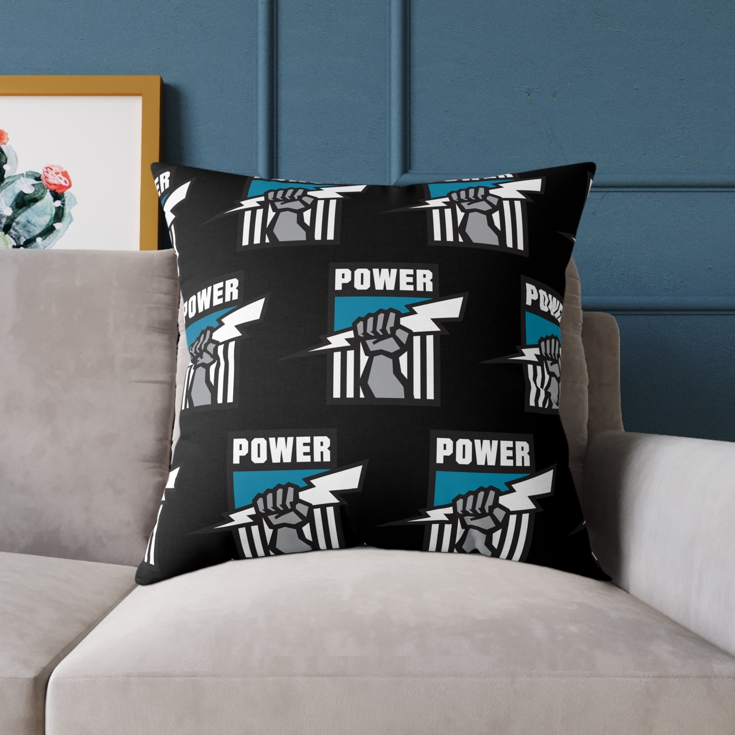 Square Poly Canvas Pillow