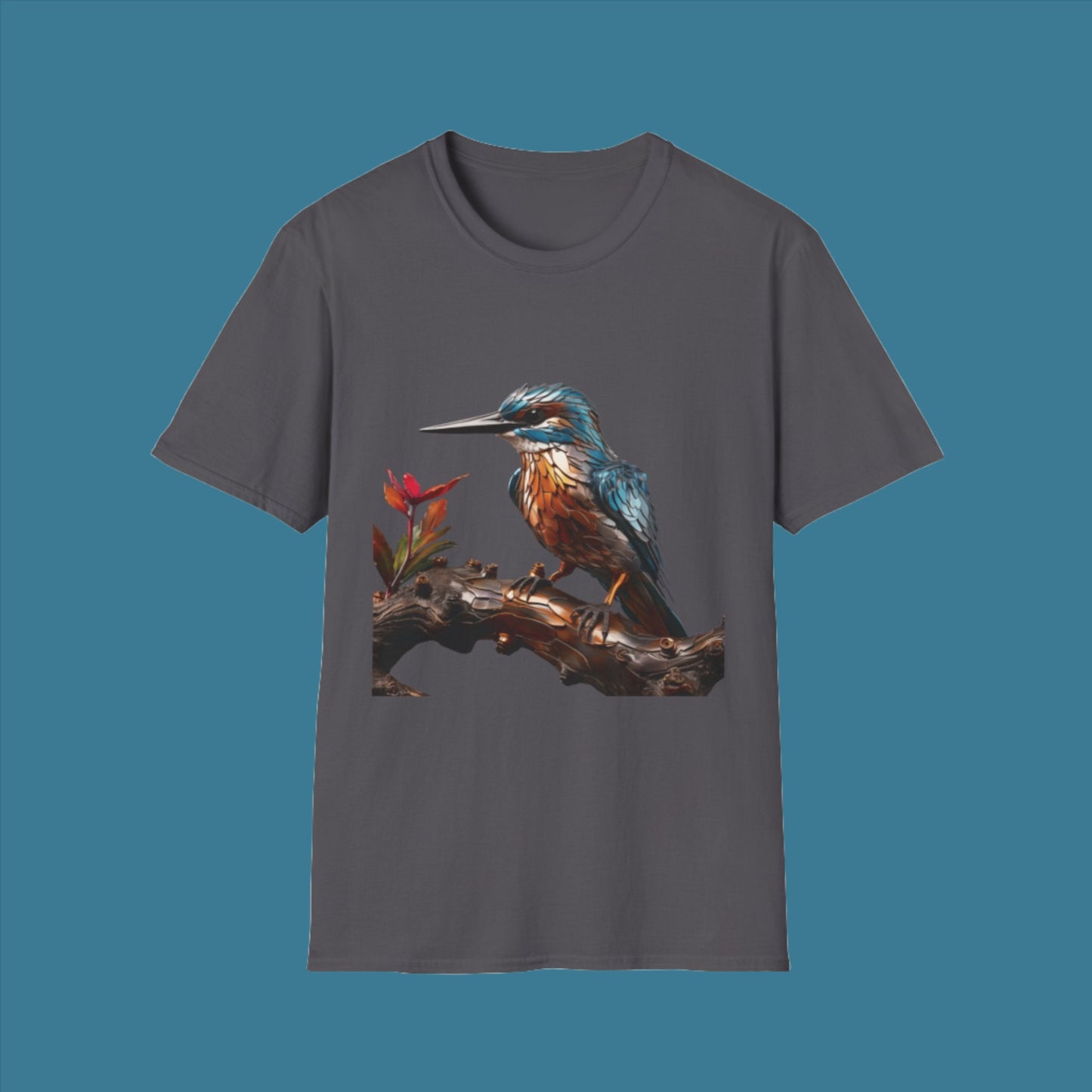 Unisex Softstyle T-Shirt - Kingfisher