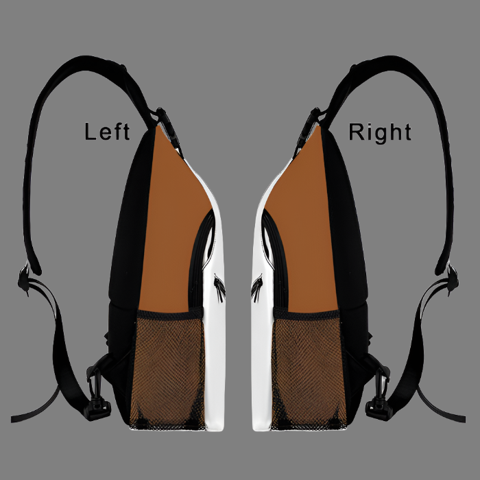 Streetwear All-Over Print Chest Bag