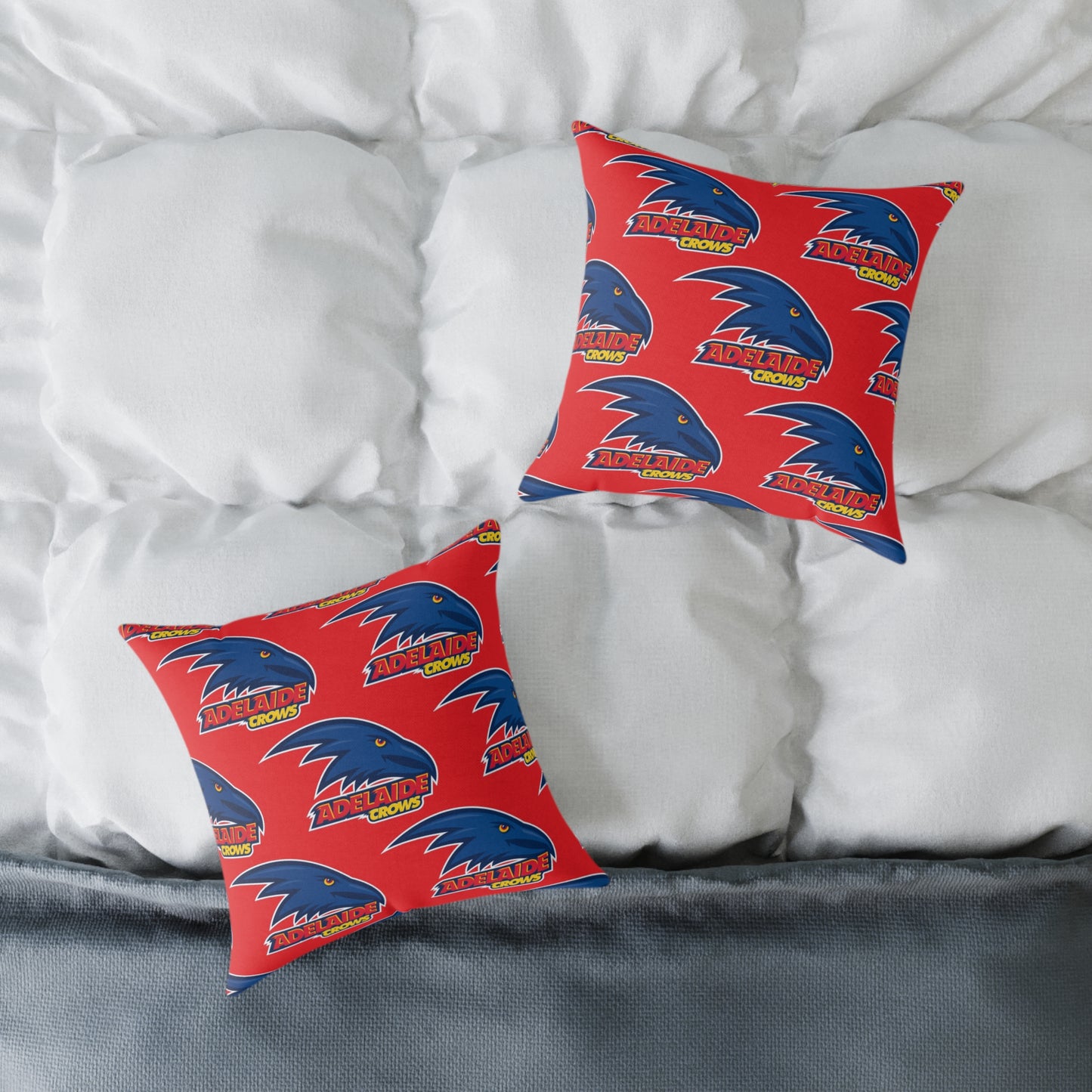 Square Poly Canvas Pillow - Adelaide Crows