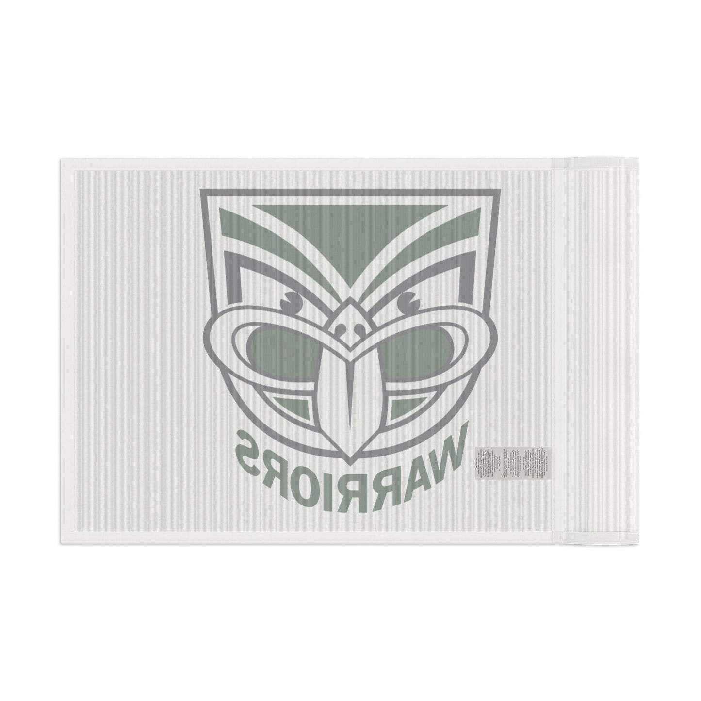 NZ Warriors Single Sided White Flag ( 3 sizes available)