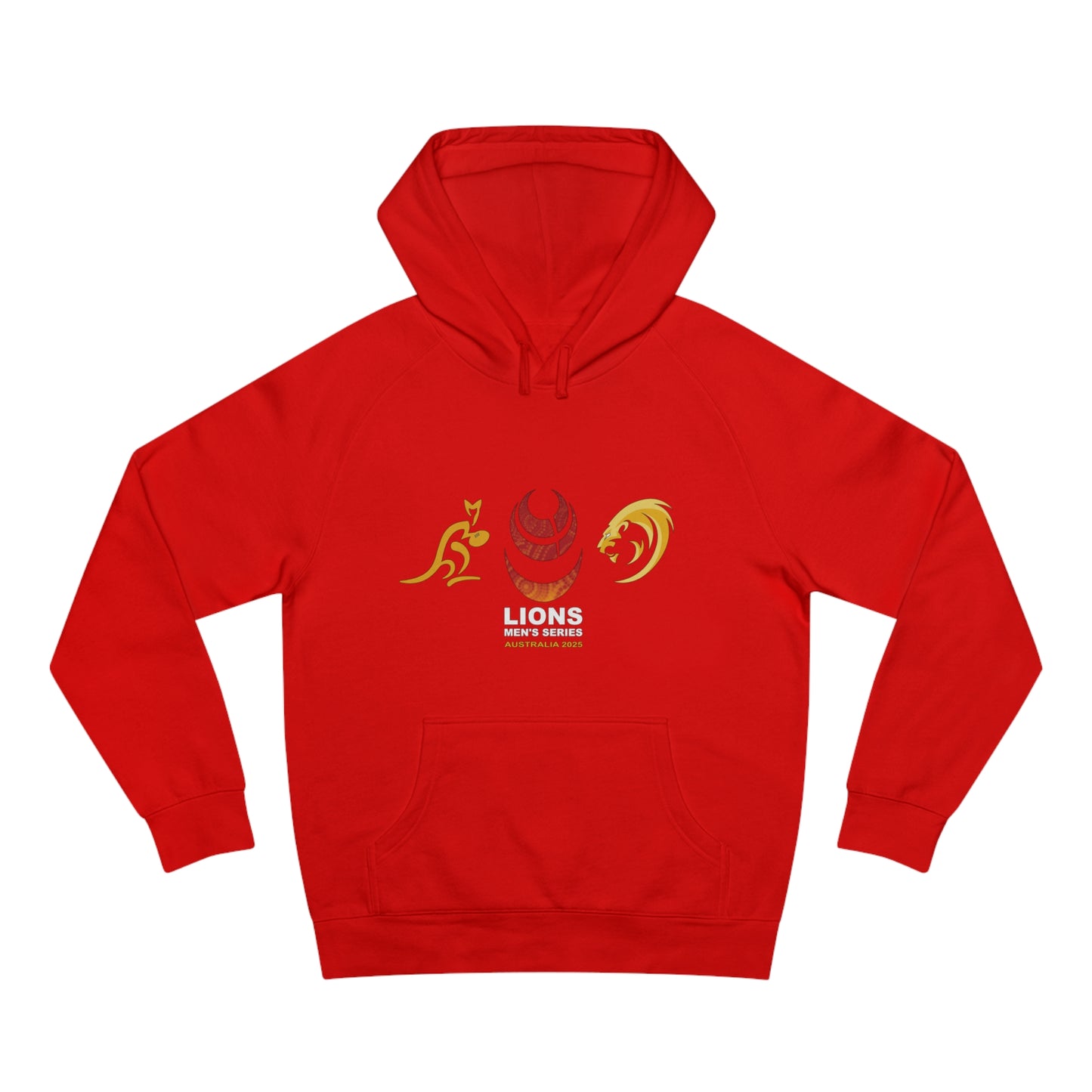 Lions Tour 2025 High Quality Unisex Supply Hoodie (available in Black, Red & White)