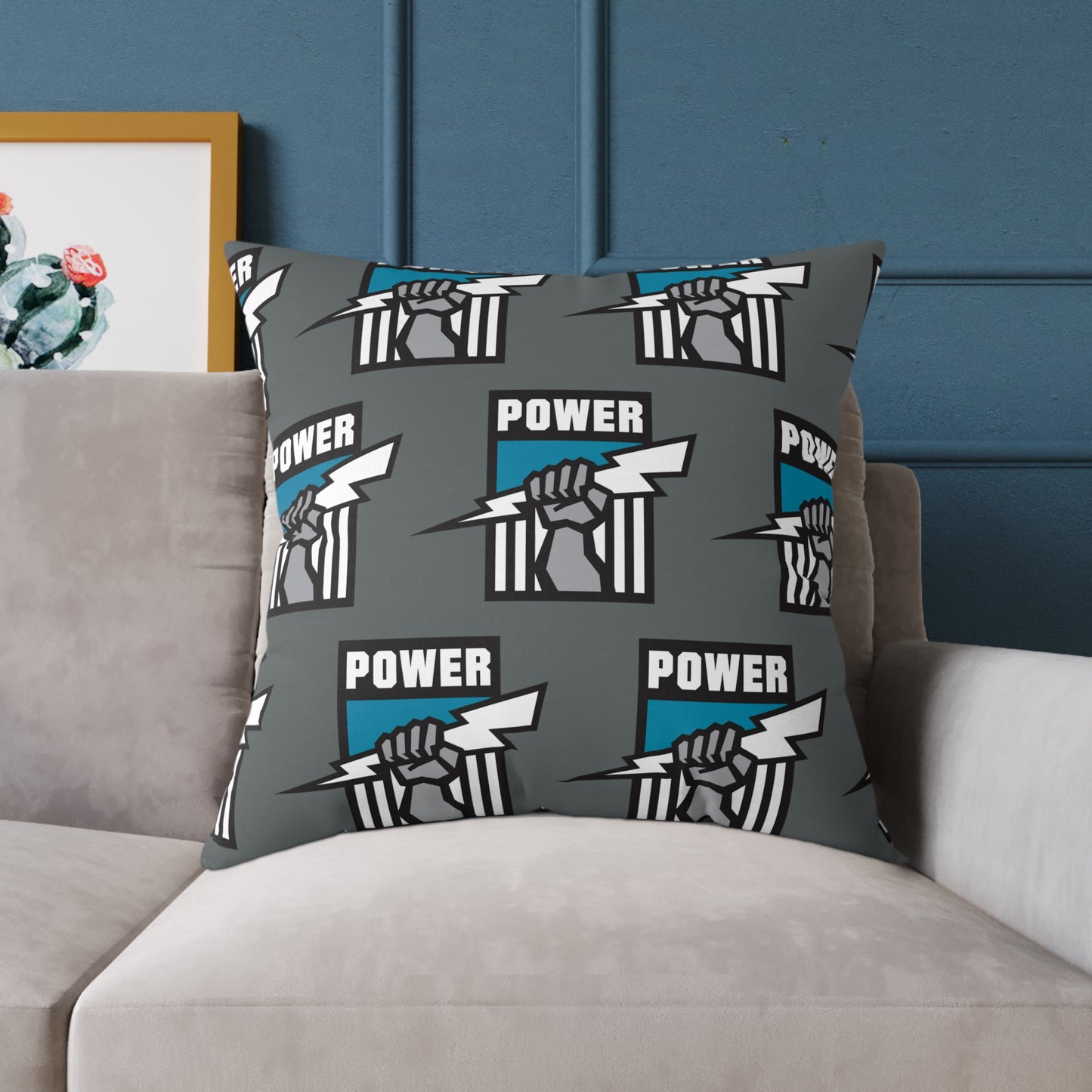 Square Poly Canvas Pillow