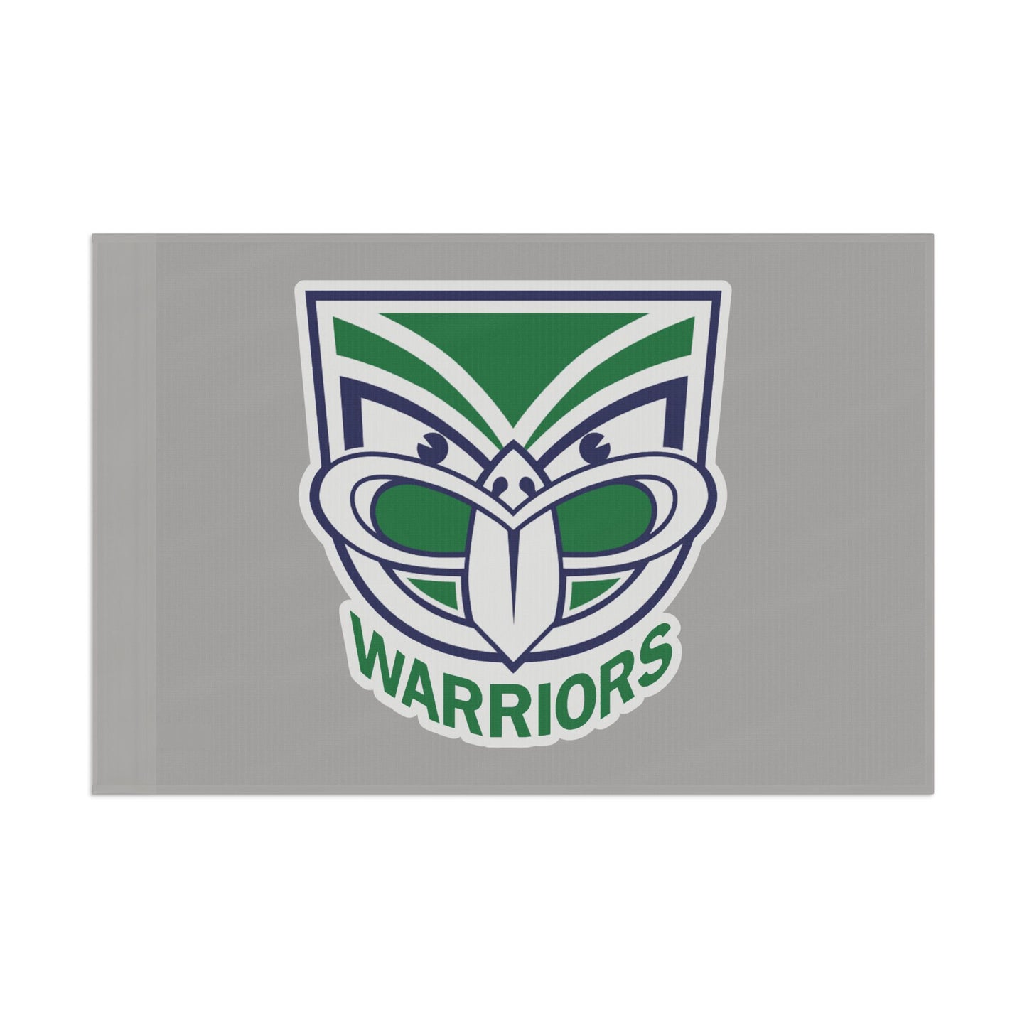 NZ Warriors Single Sided Light Grey Flag ( 3 sizes available)